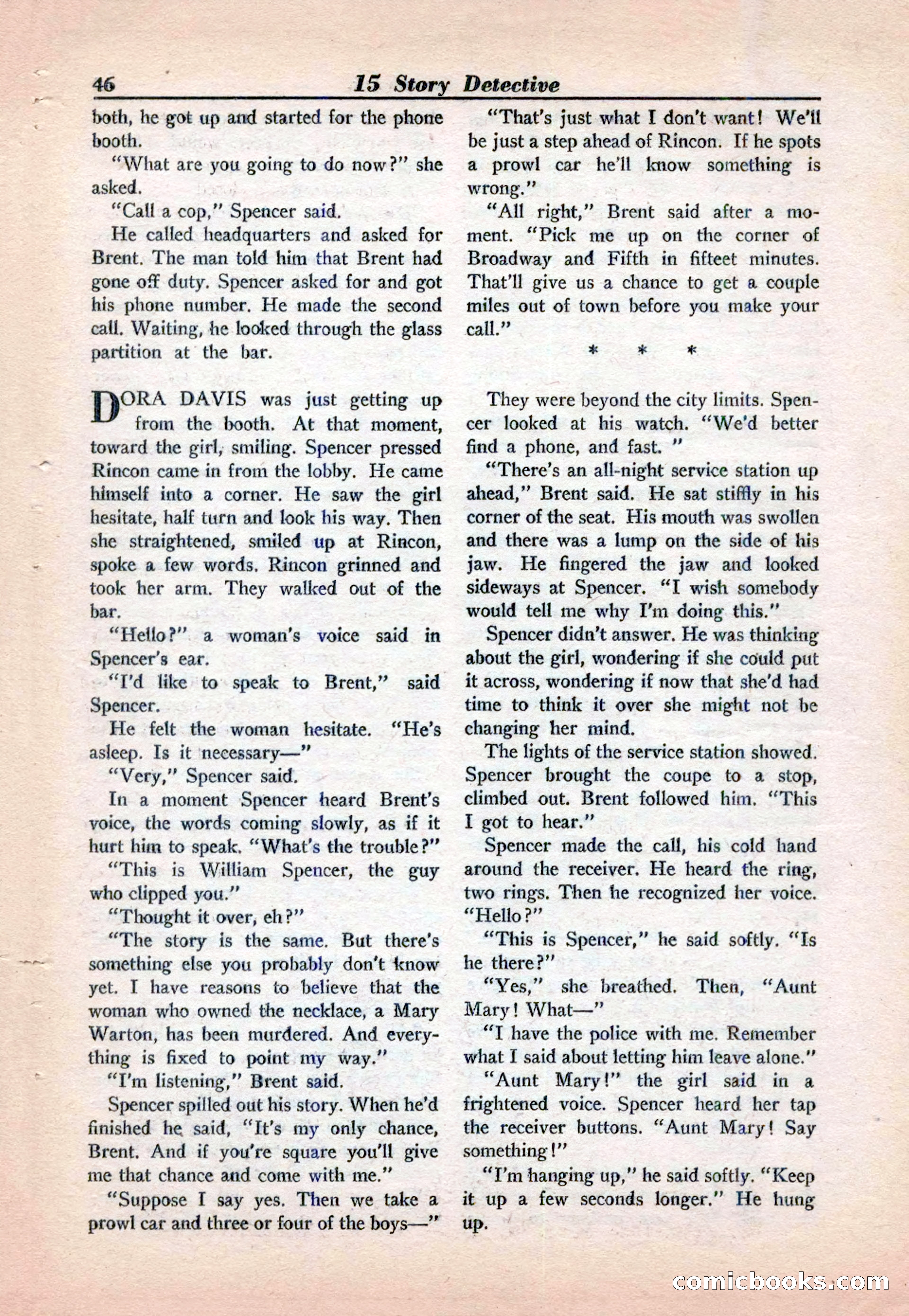 15 Story Detective, April 1950 — page 46 of 132