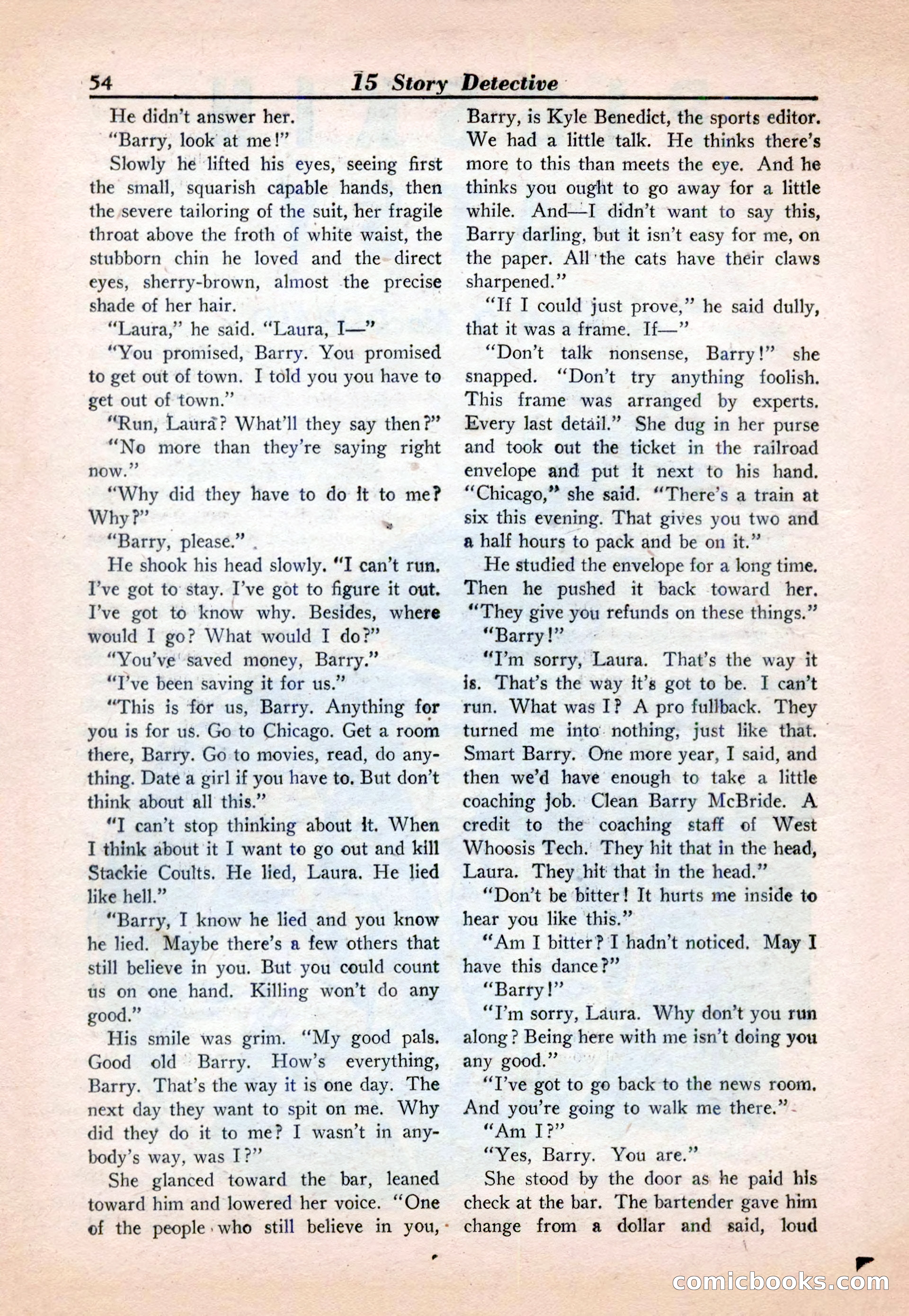 15 Story Detective, April 1950 — page 54 of 132