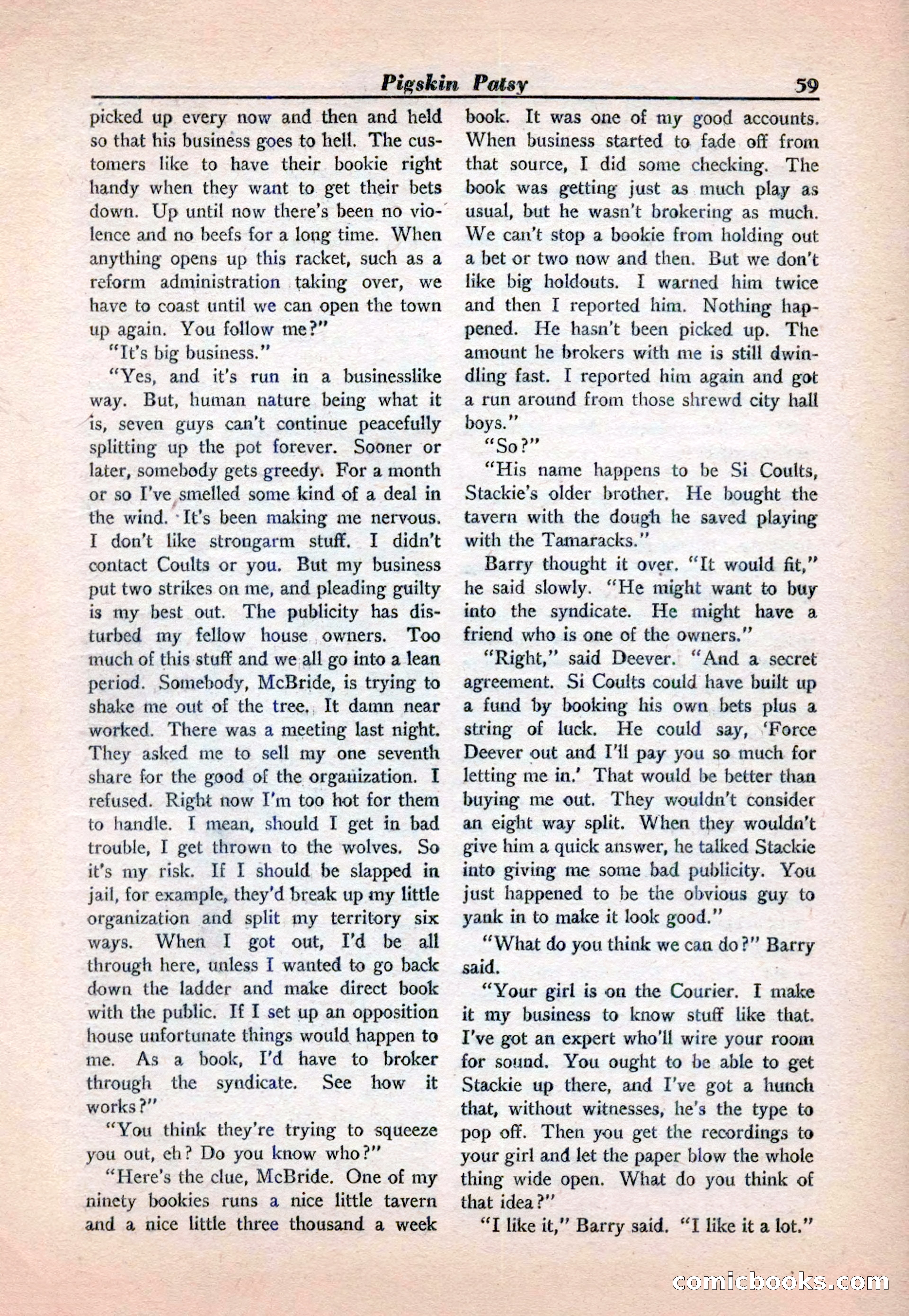 15 Story Detective, April 1950 — page 59 of 132