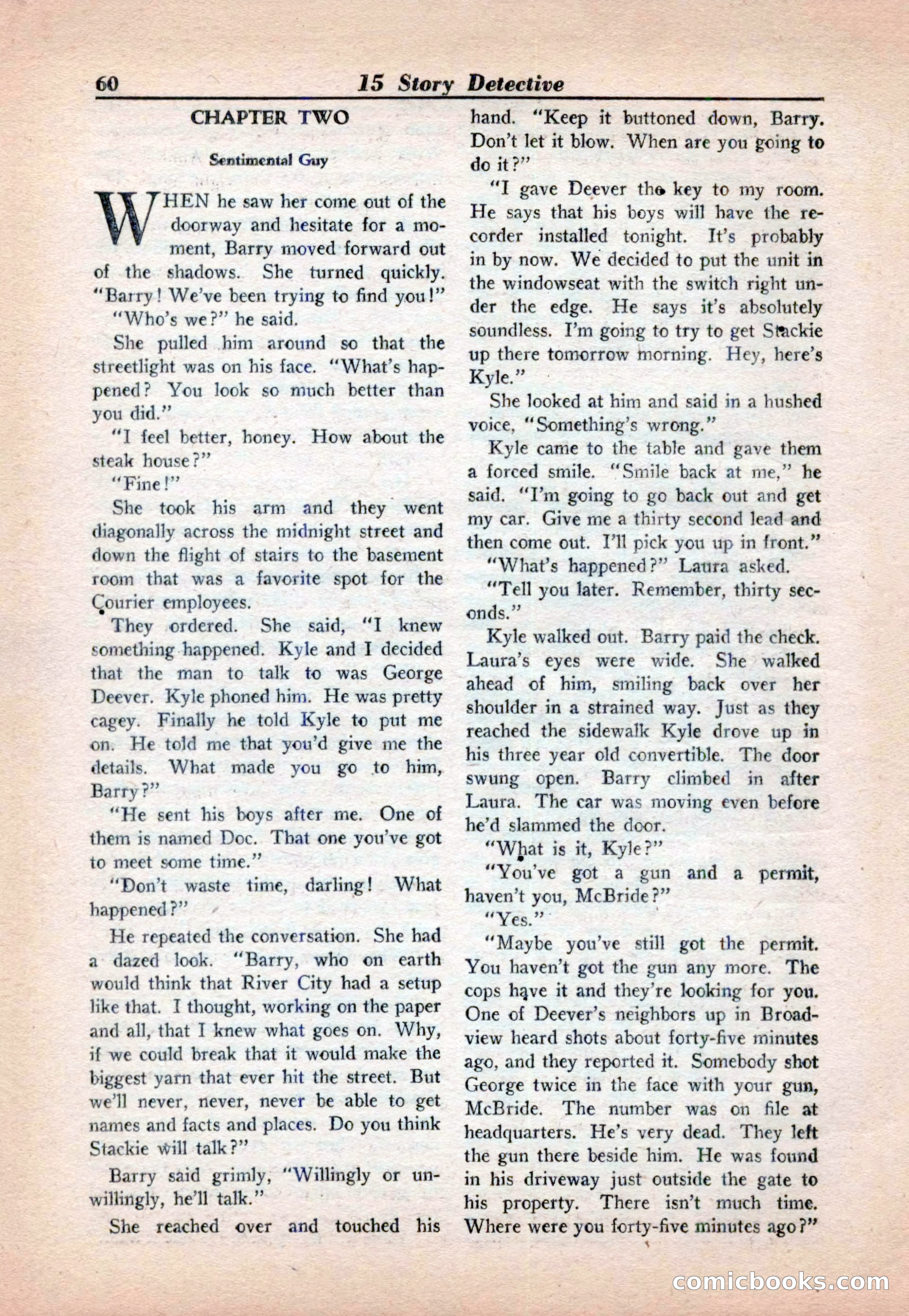 15 Story Detective, April 1950 — page 60 of 132