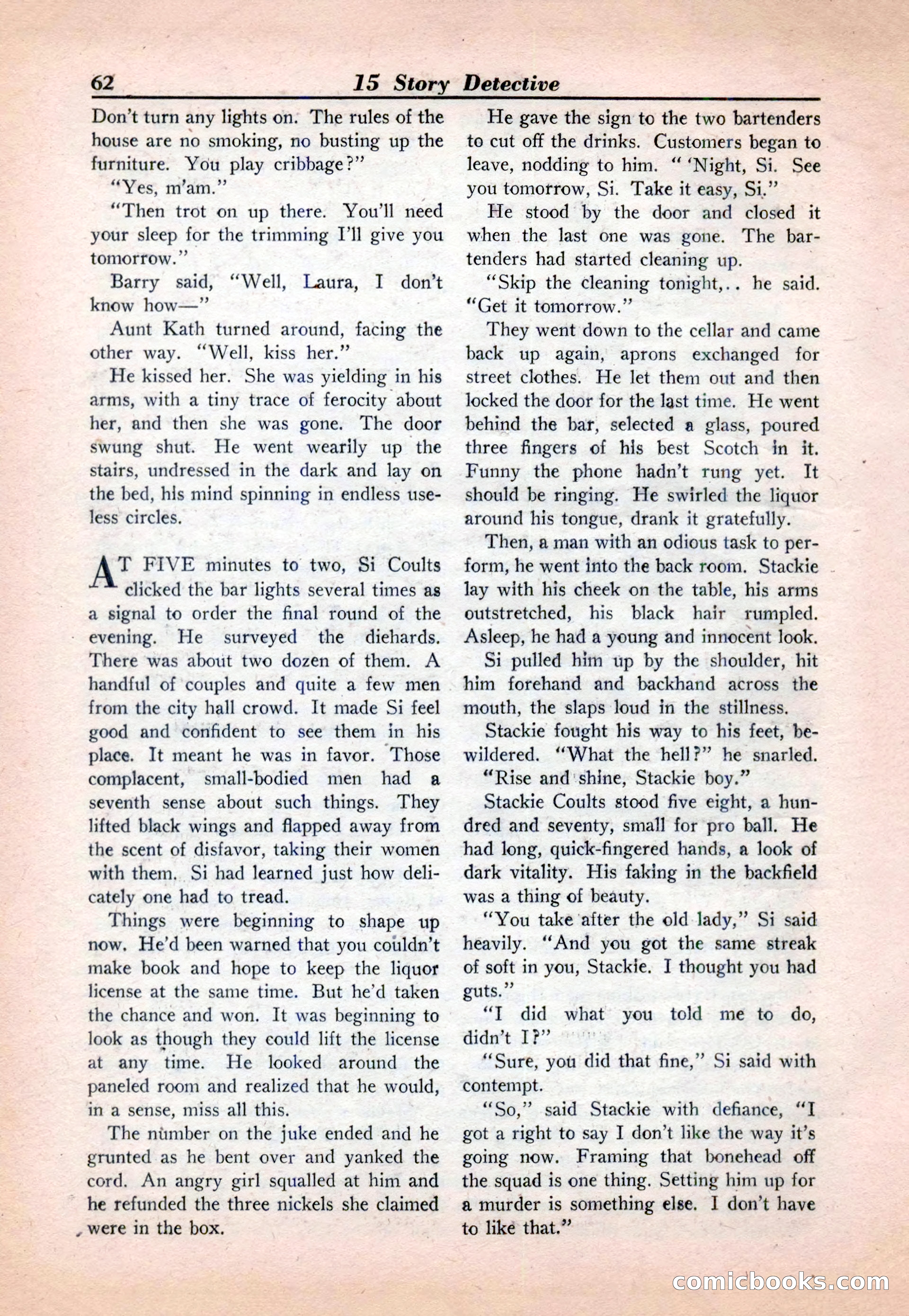 15 Story Detective, April 1950 — page 62 of 132