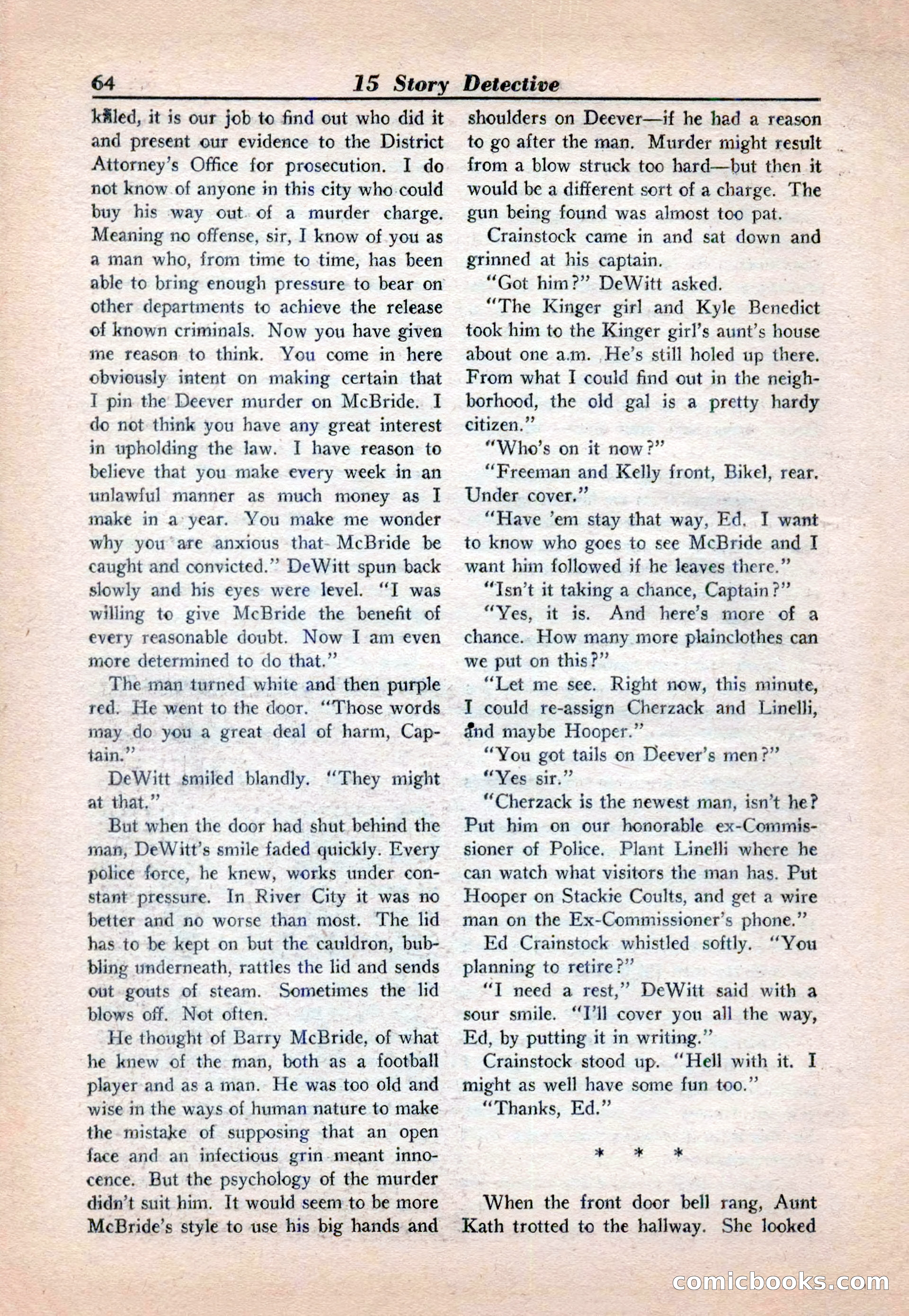 15 Story Detective, April 1950 — page 64 of 132