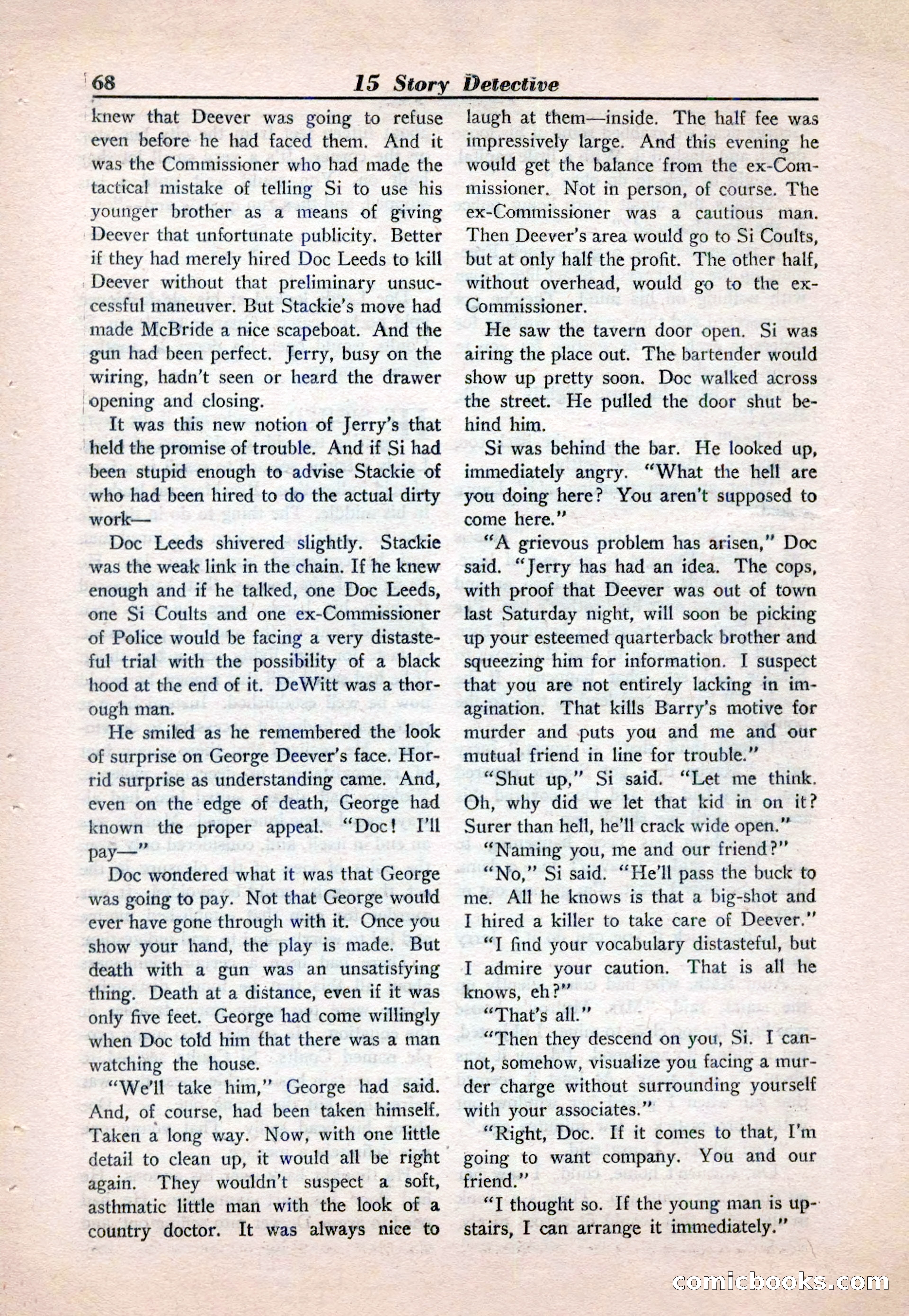 15 Story Detective, April 1950 — page 68 of 132
