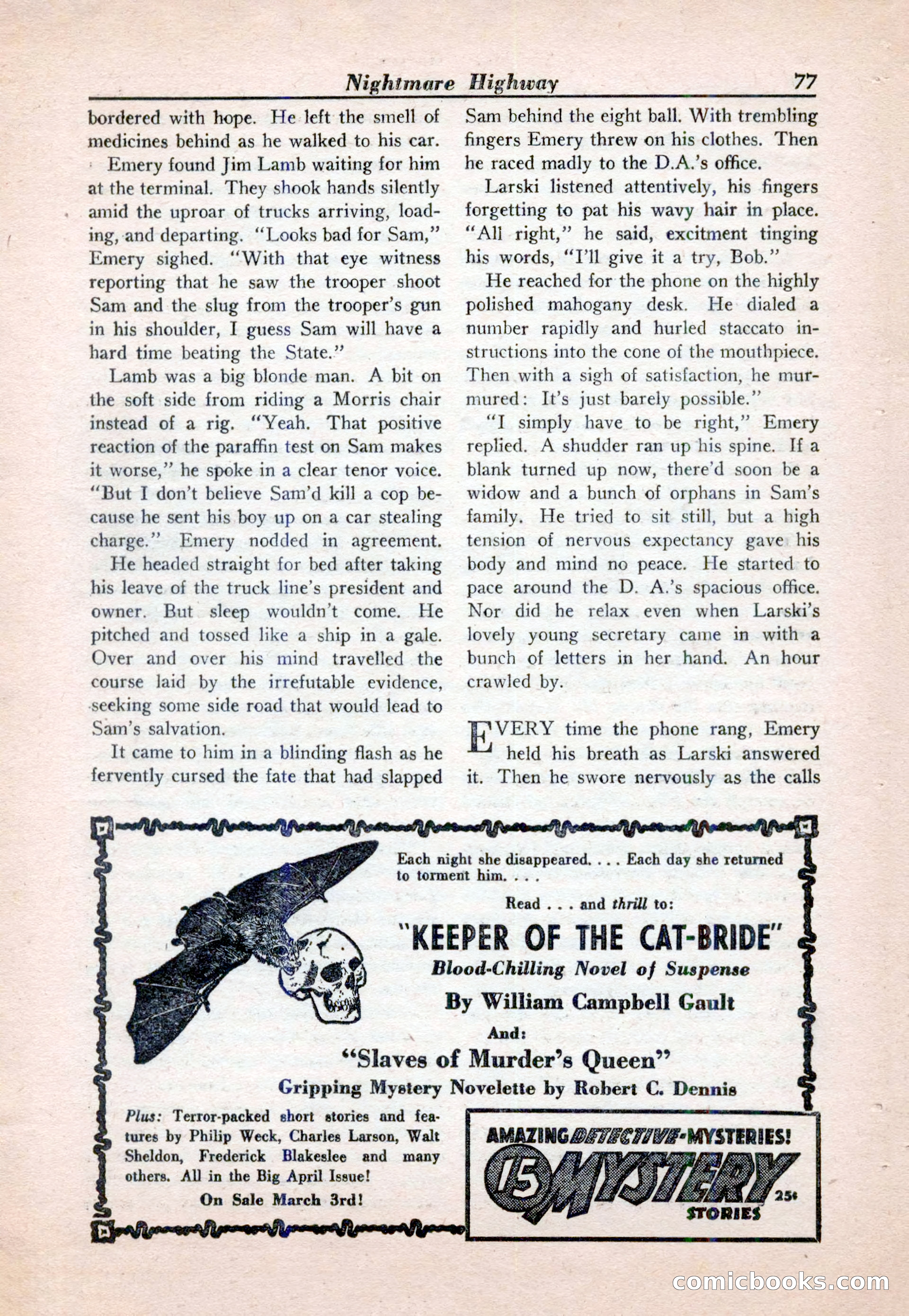 15 Story Detective, April 1950 — page 77 of 132
