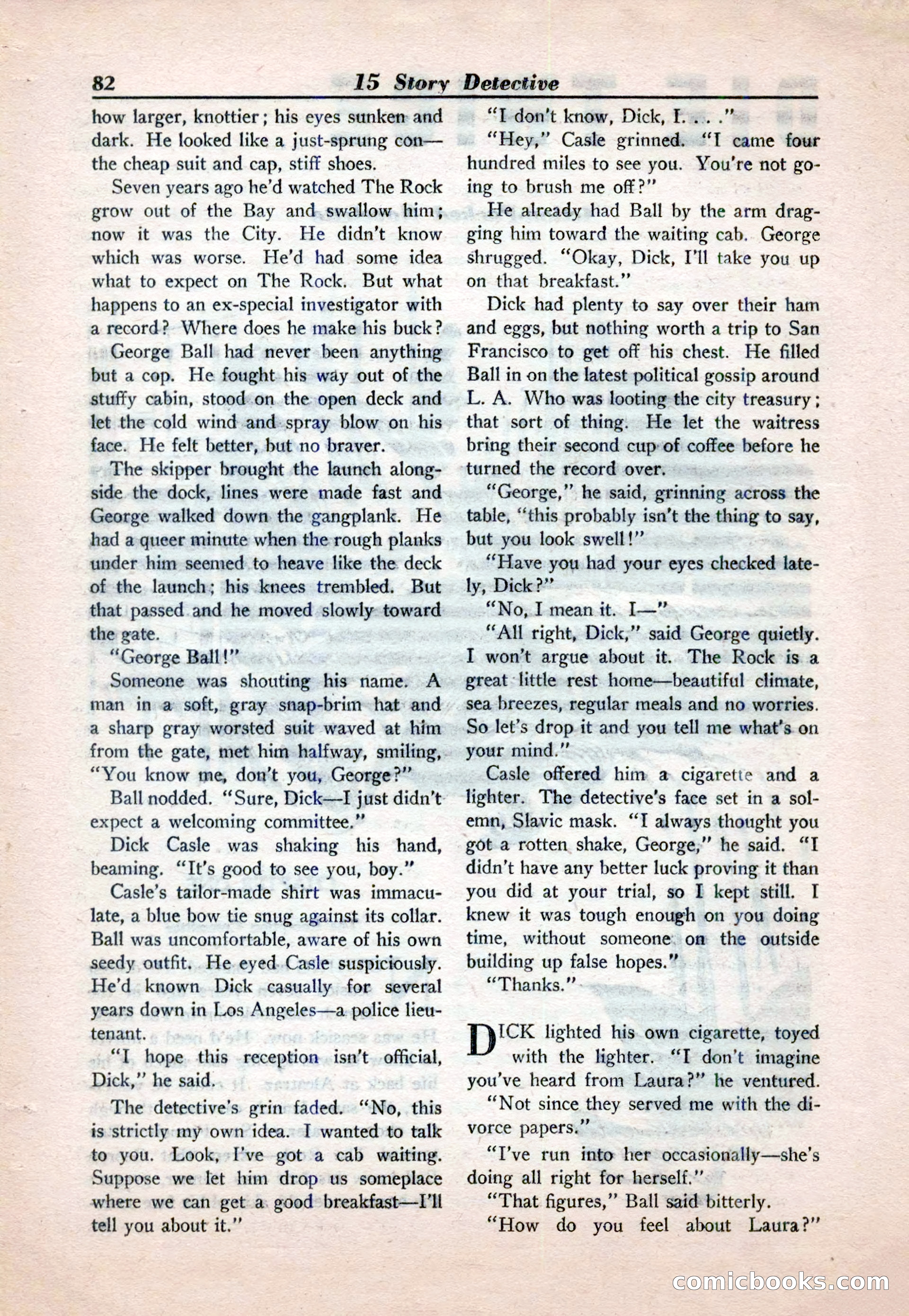 15 Story Detective, April 1950 — page 82 of 132
