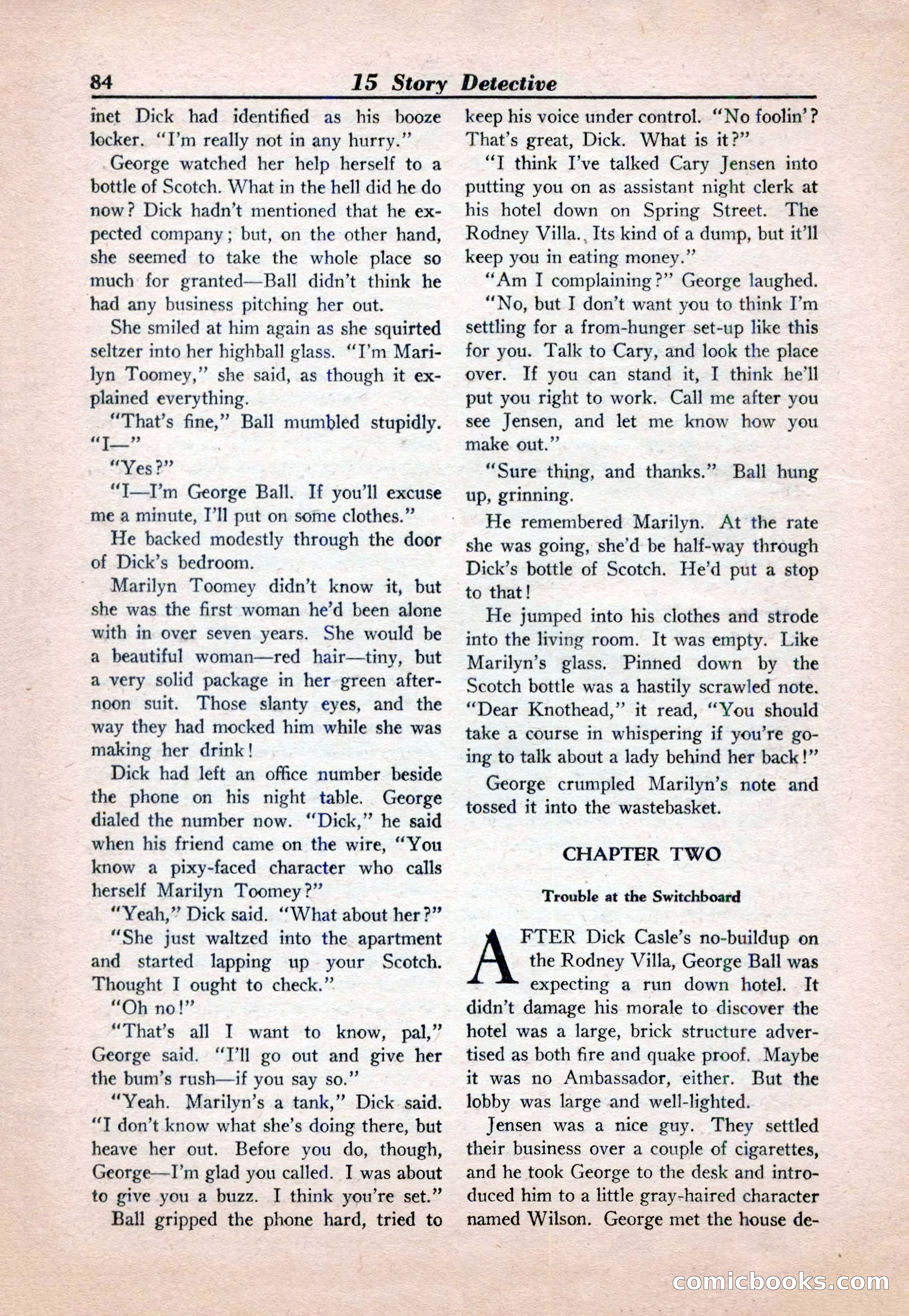 15 Story Detective, April 1950 — page 84 of 132