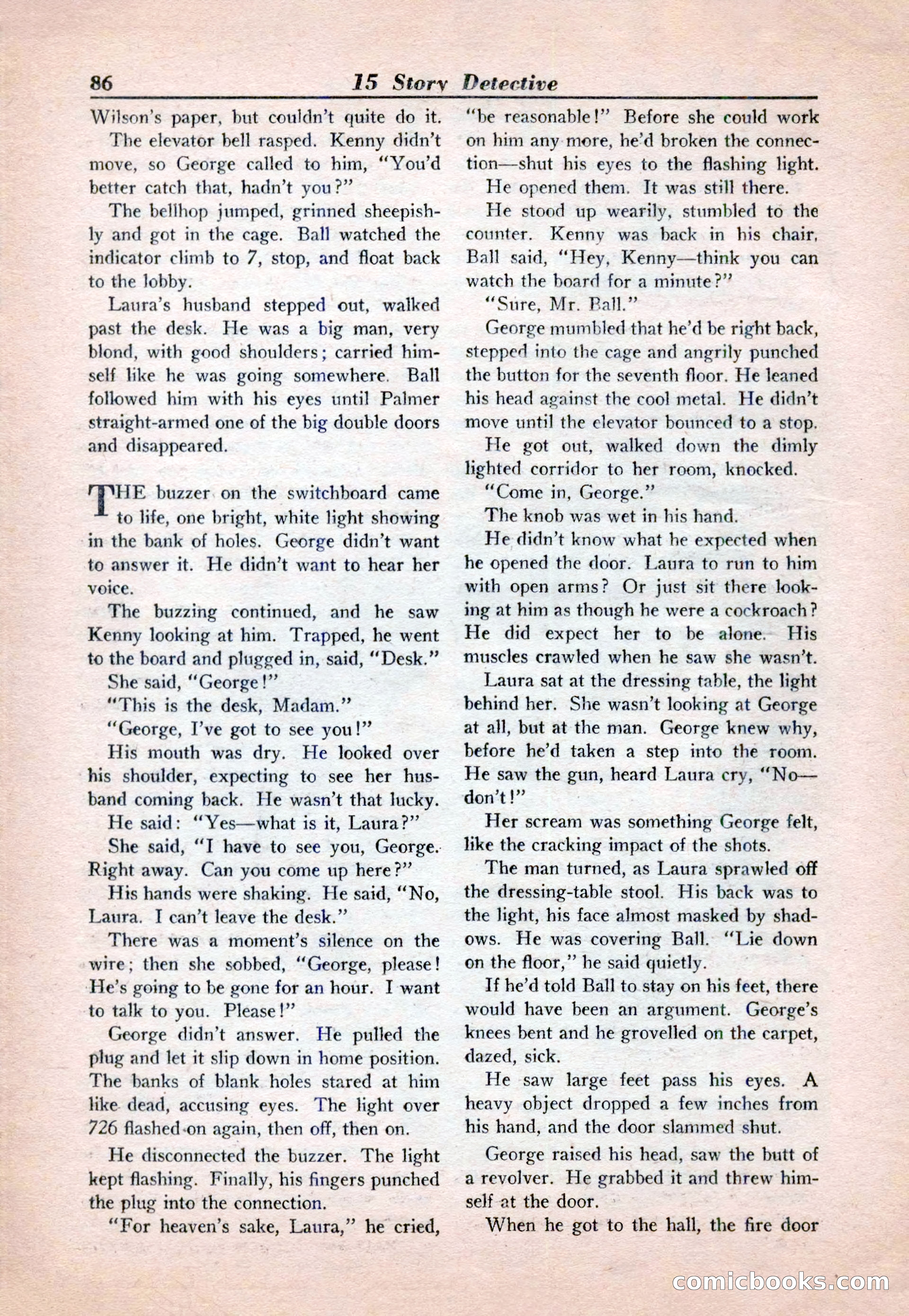 15 Story Detective, April 1950 — page 86 of 132