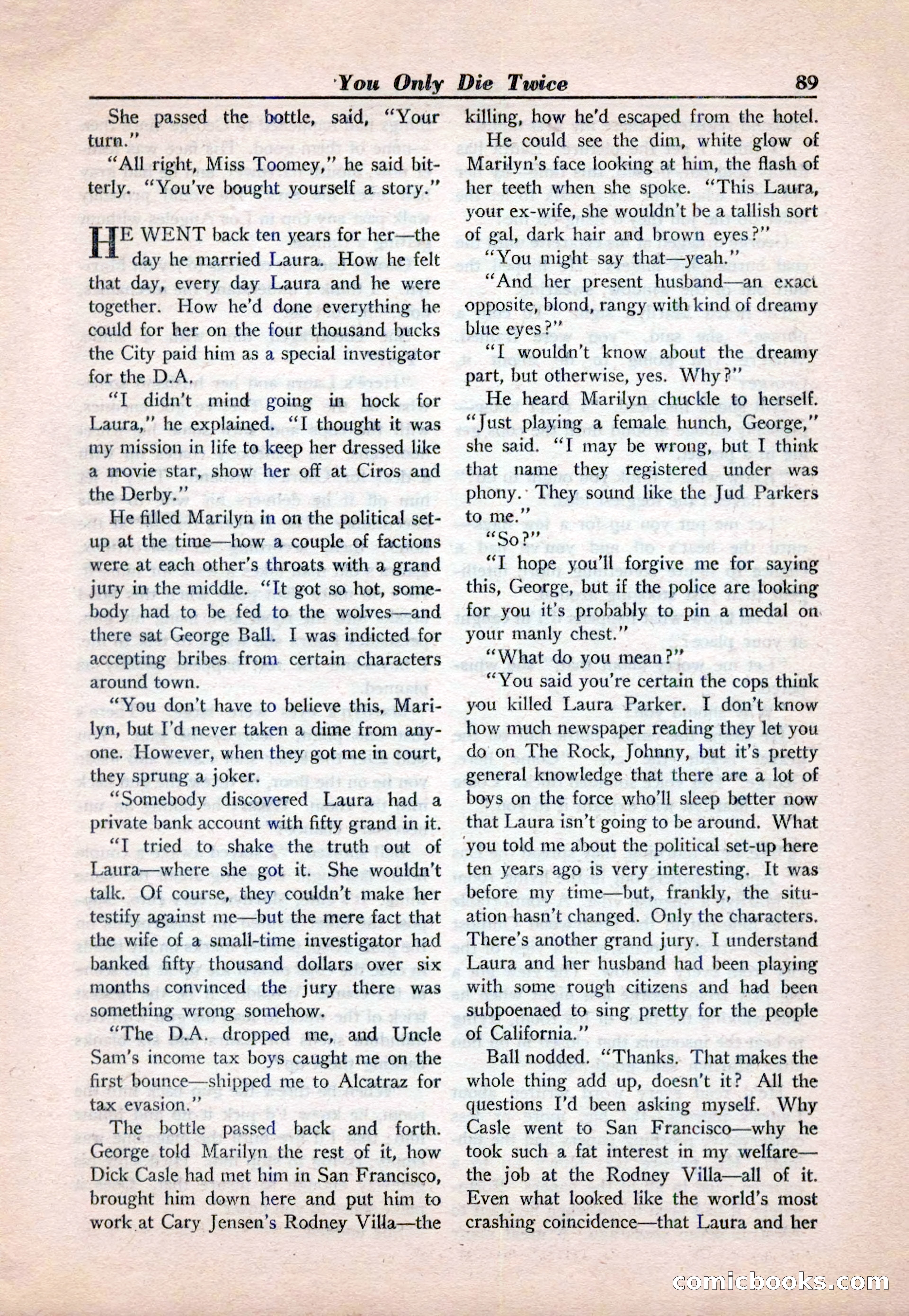 15 Story Detective, April 1950 — page 89 of 132