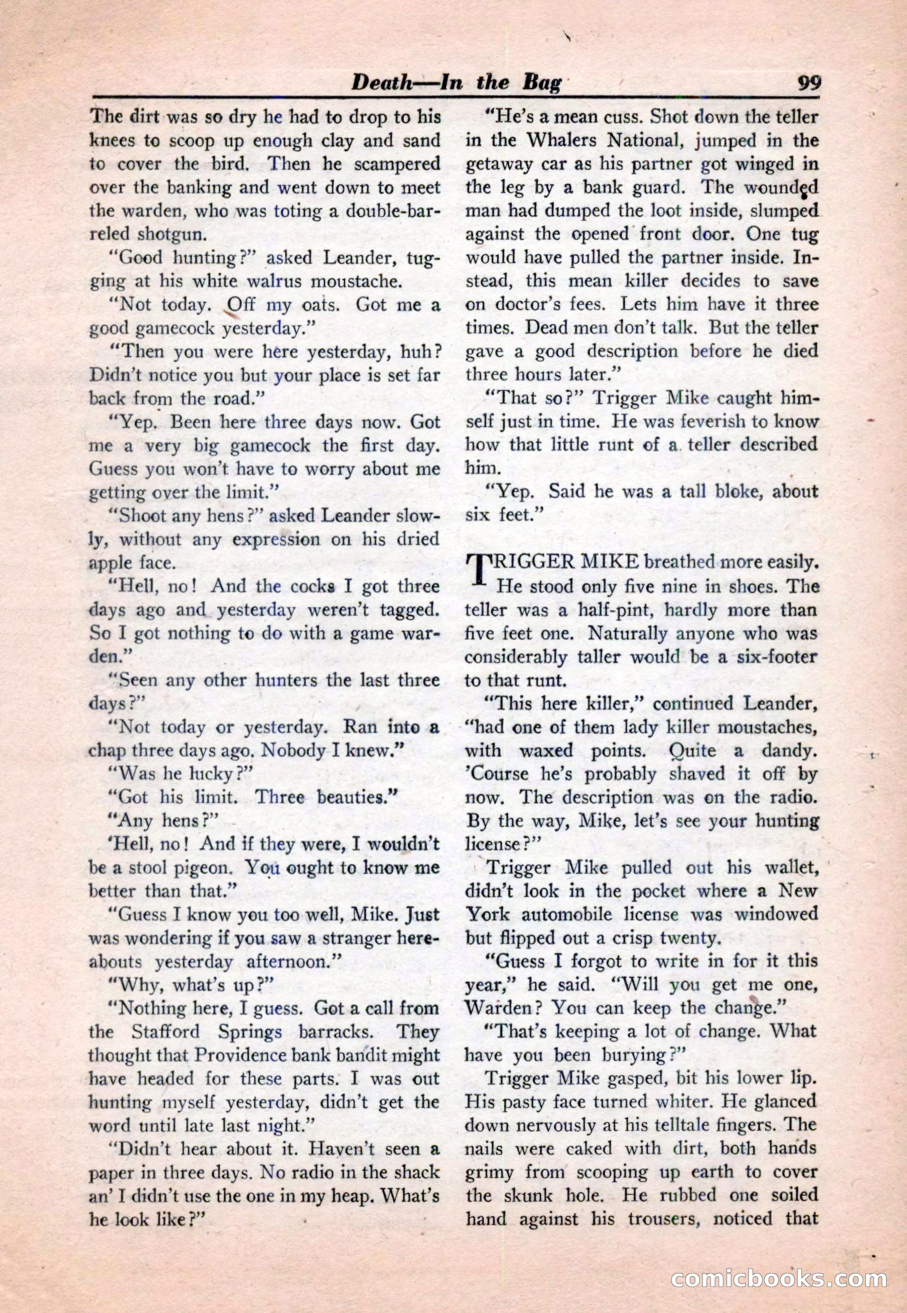 15 Story Detective, April 1950 — page 99 of 132