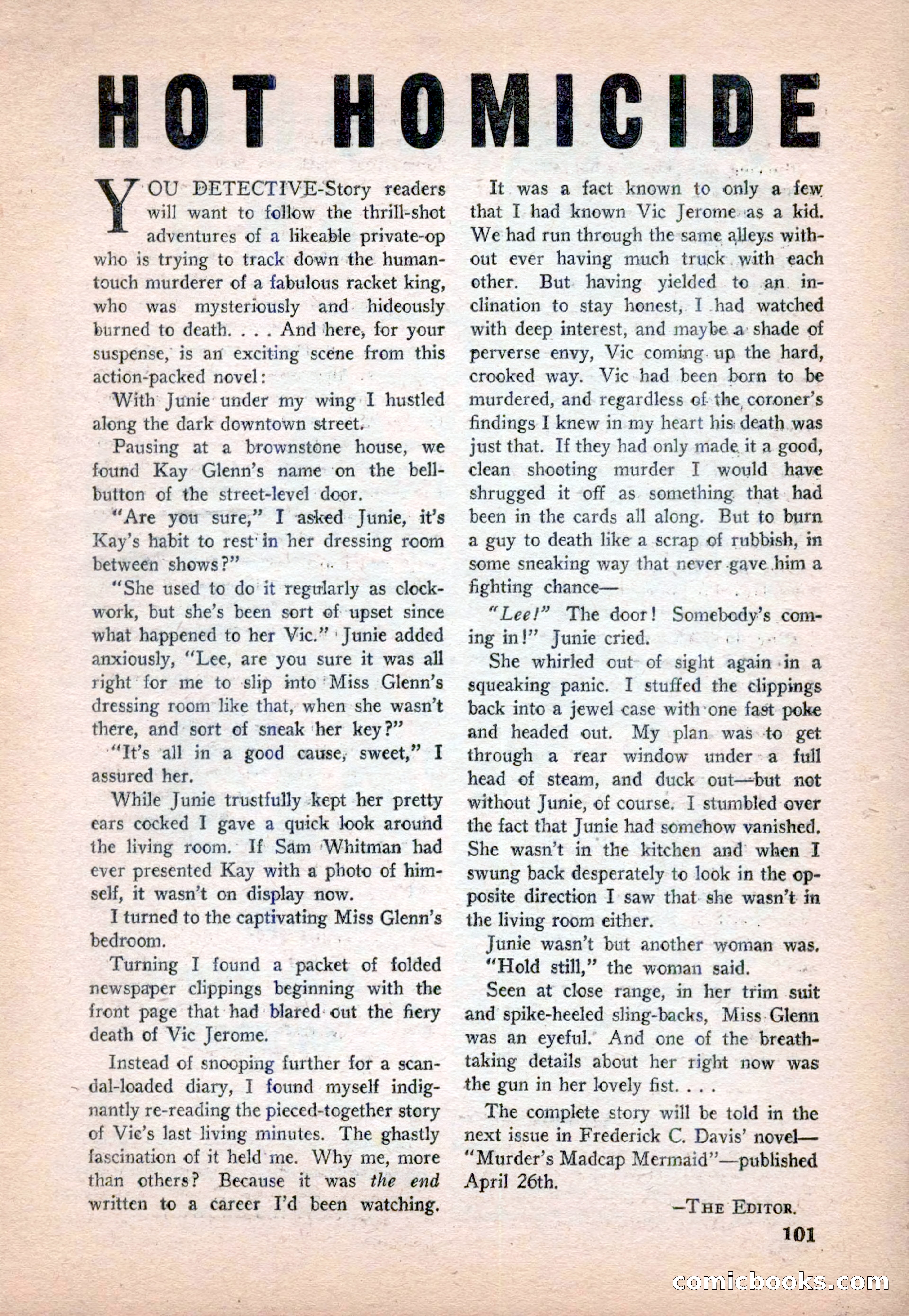15 Story Detective, April 1950 — page 101 of 132