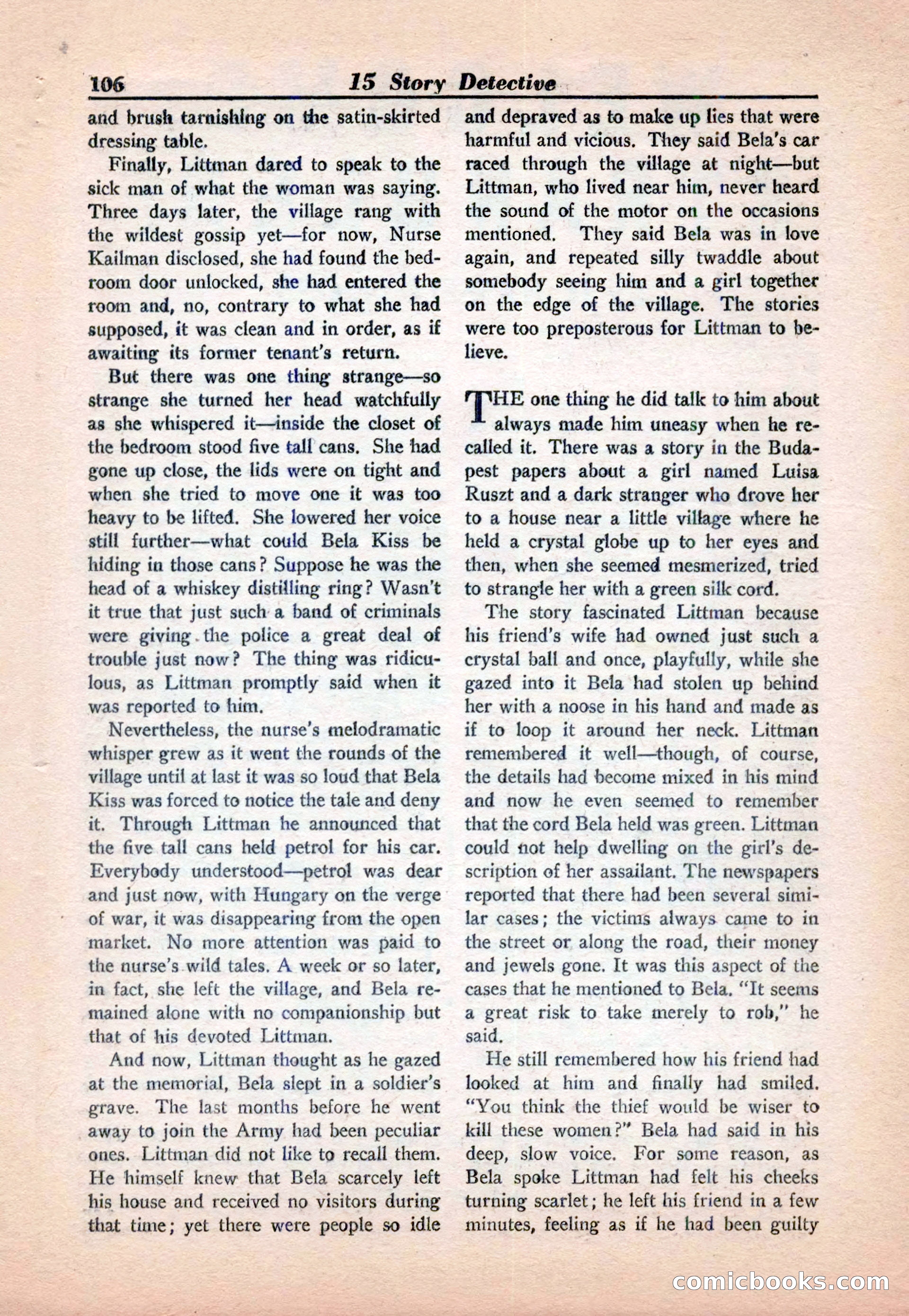 15 Story Detective, April 1950 — page 106 of 132