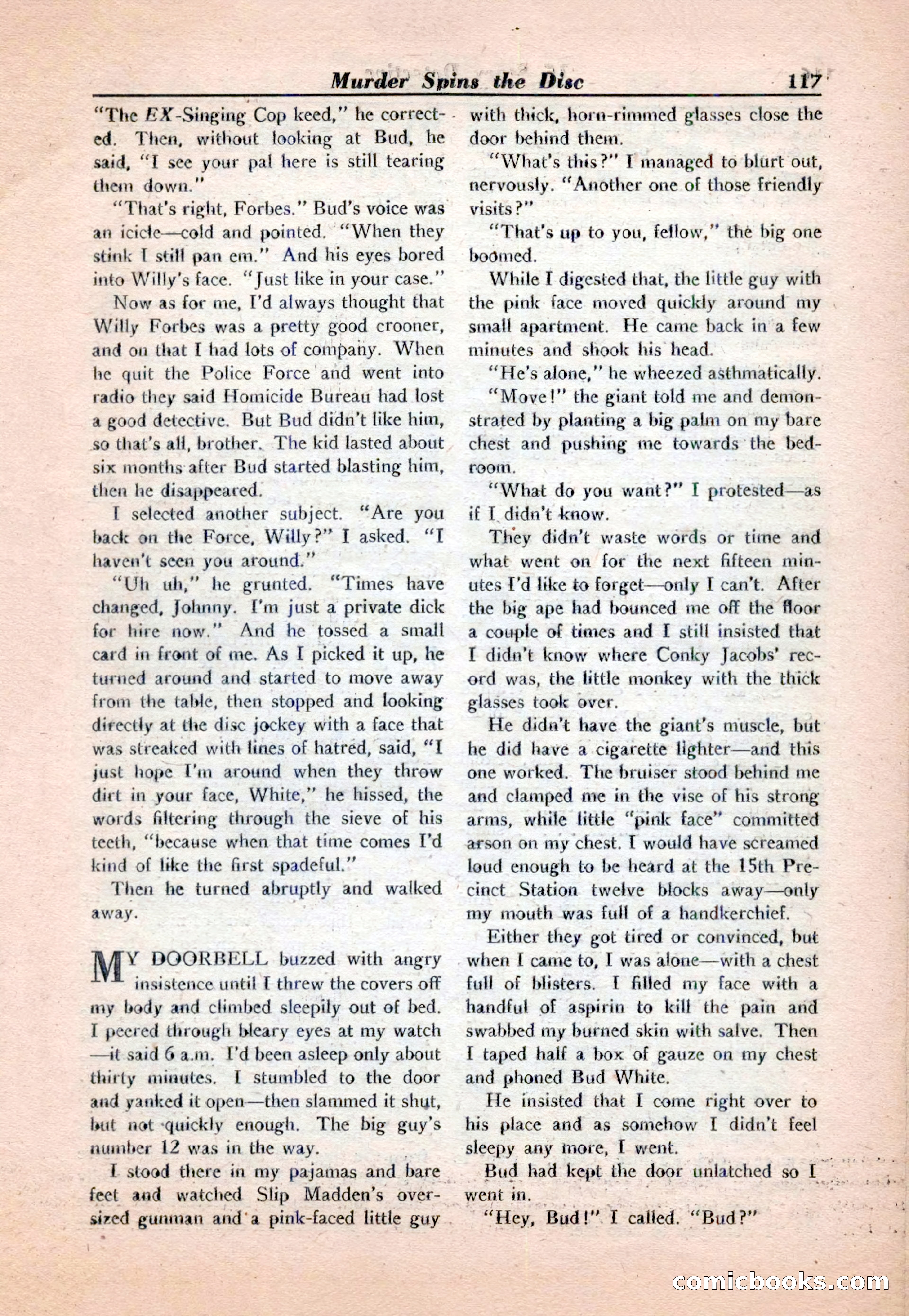 15 Story Detective, April 1950 — page 117 of 132