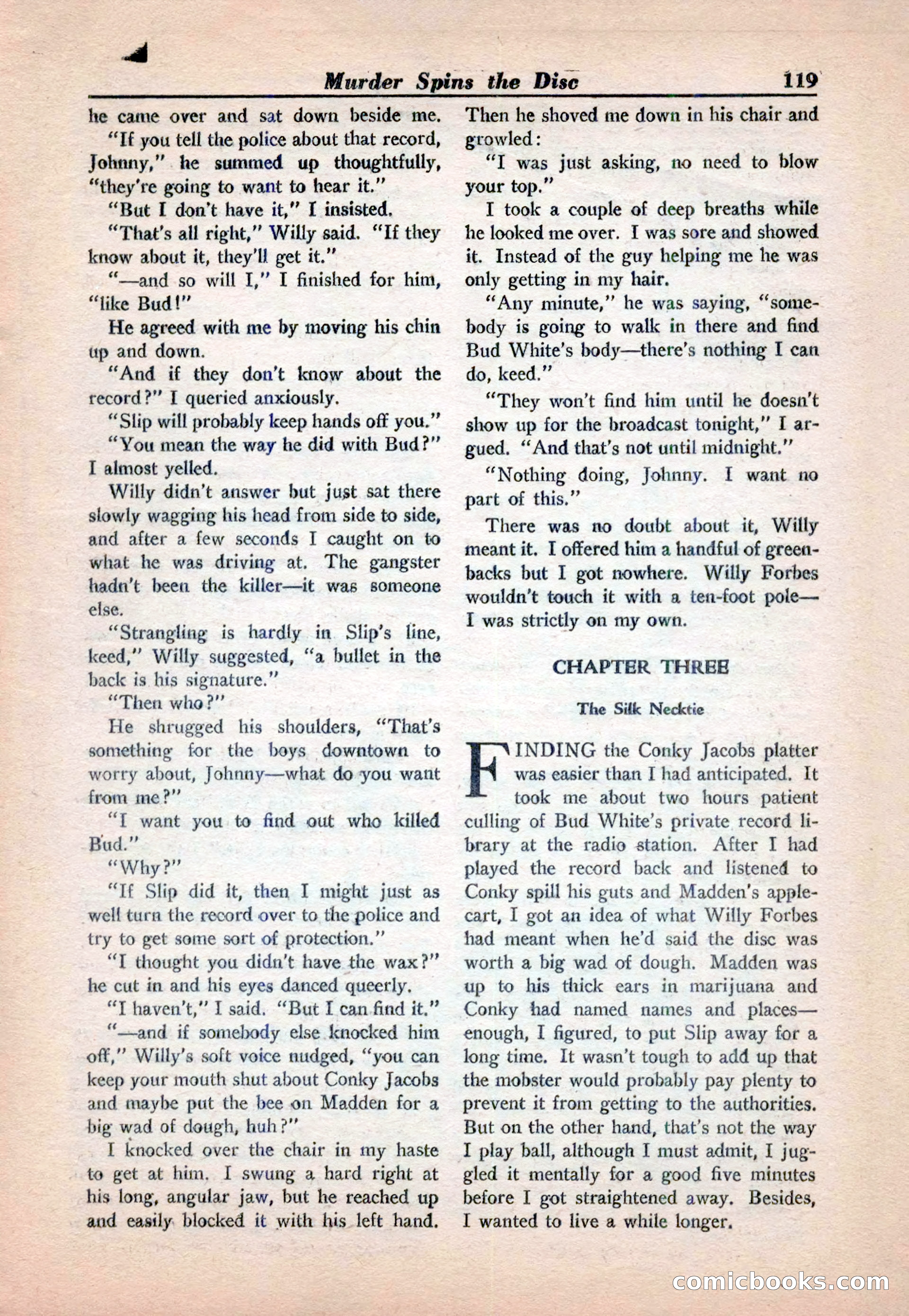 15 Story Detective, April 1950 — page 119 of 132