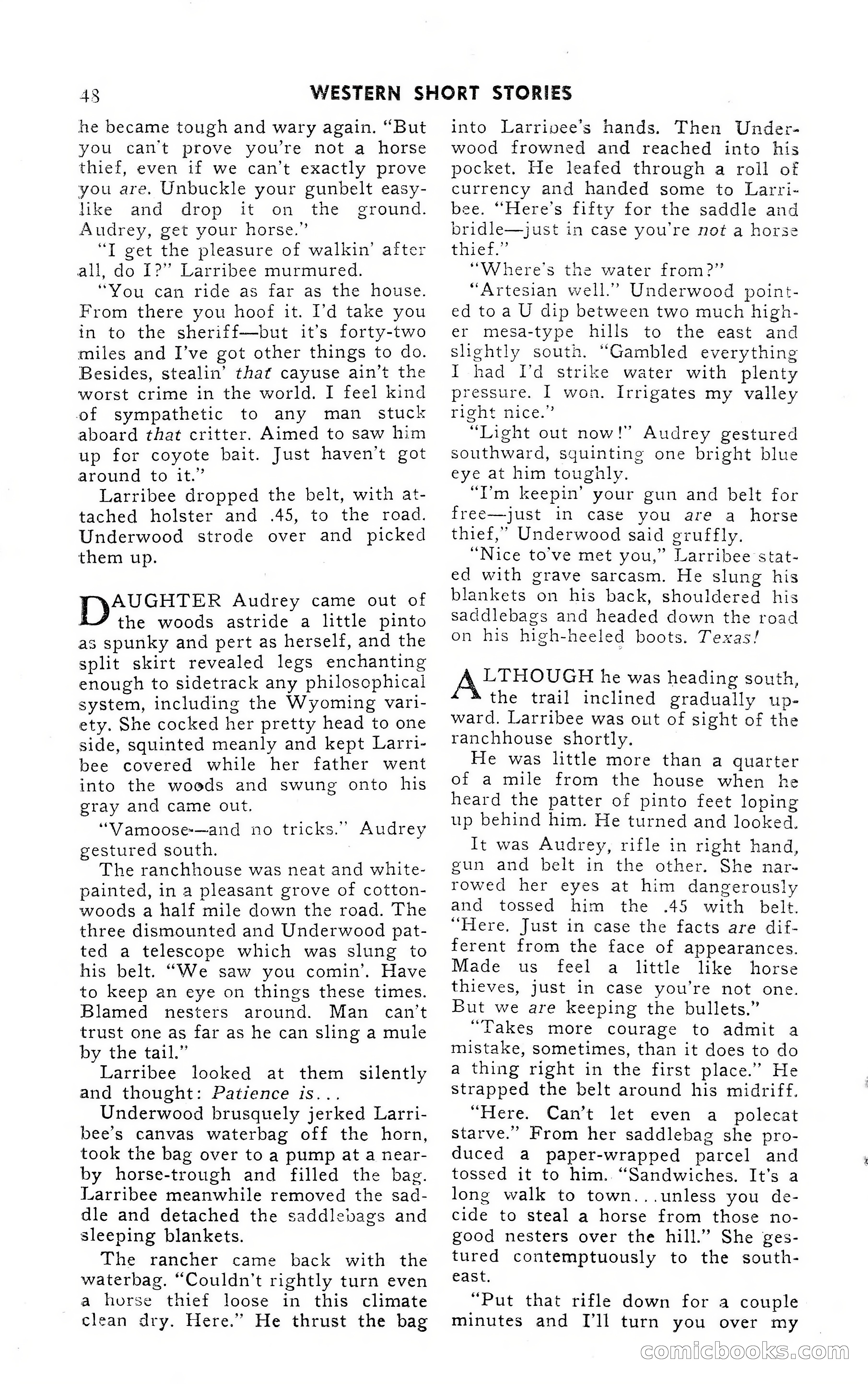 15 Western Short Stories — page 48 of 101