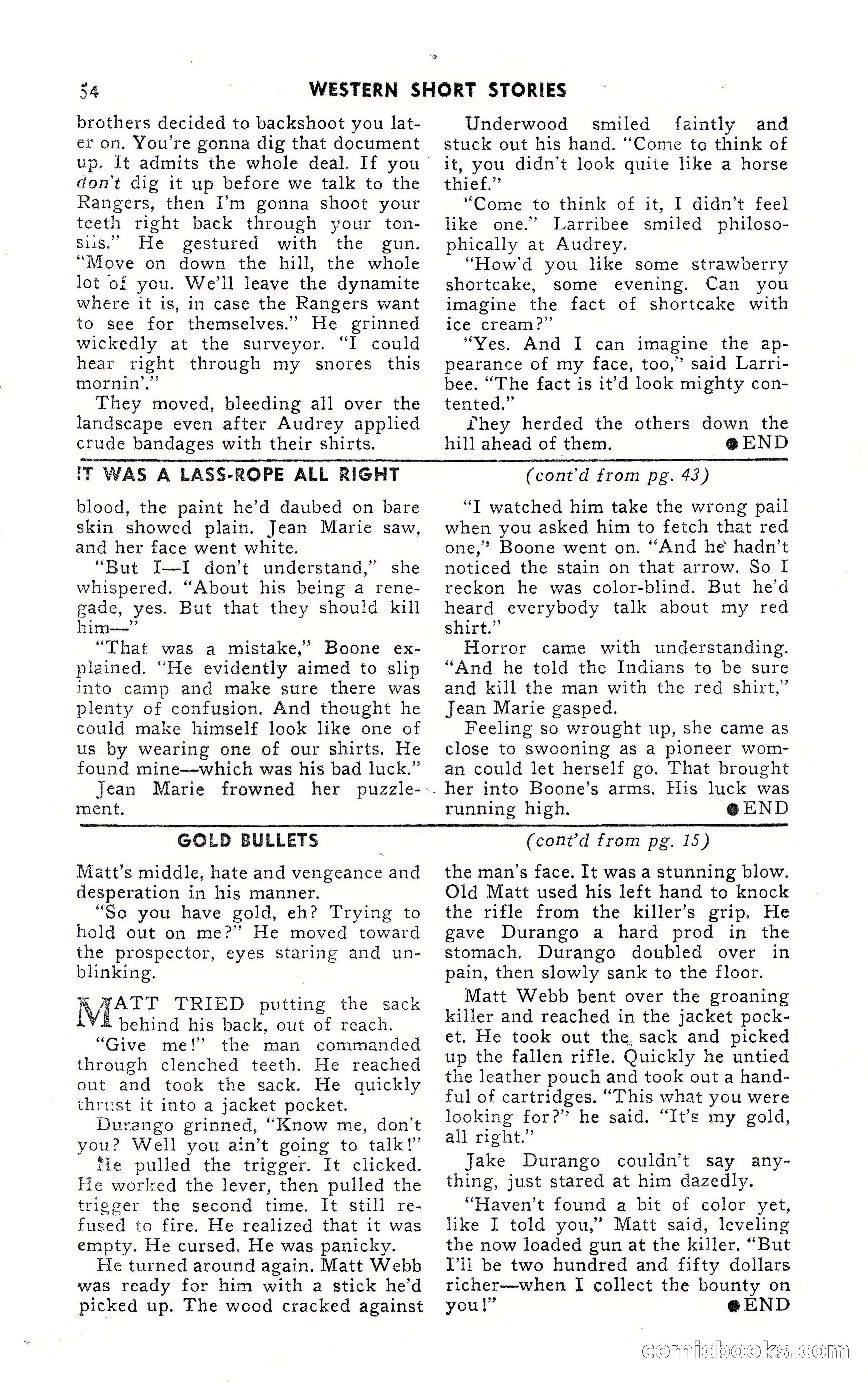 15 Western Short Stories — page 54 of 101