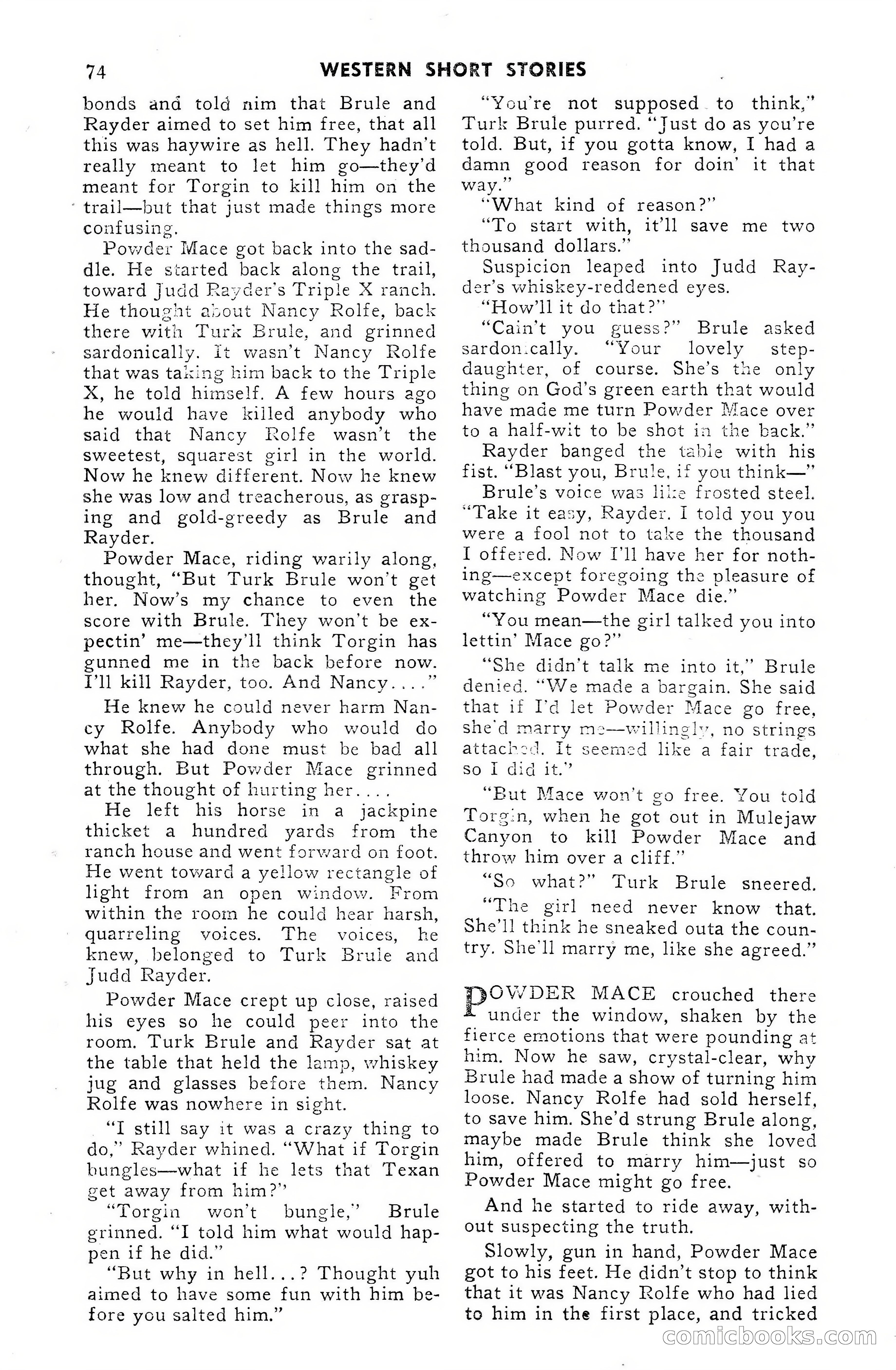 15 Western Short Stories — page 74 of 101