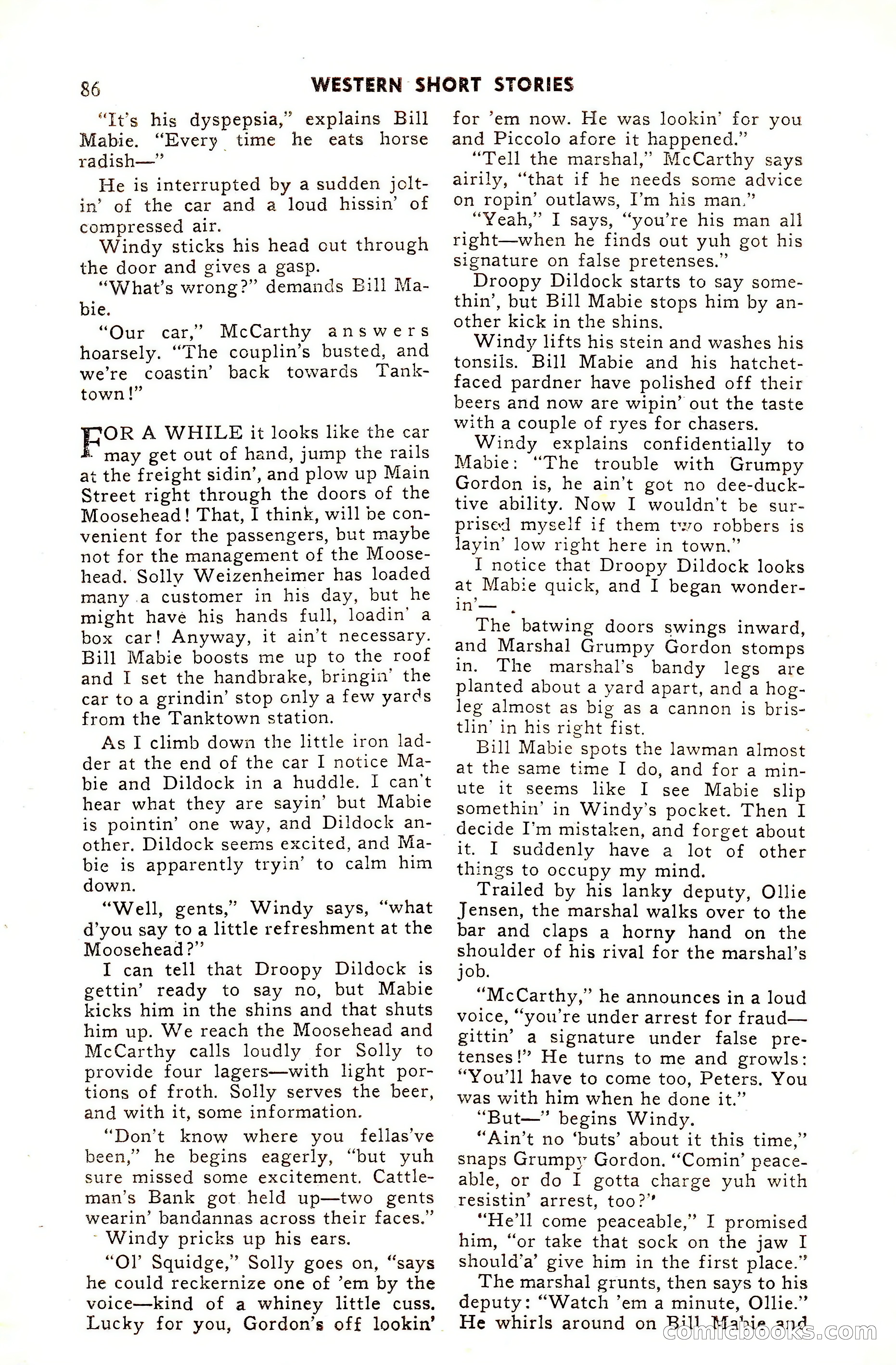 15 Western Short Stories — page 86 of 101
