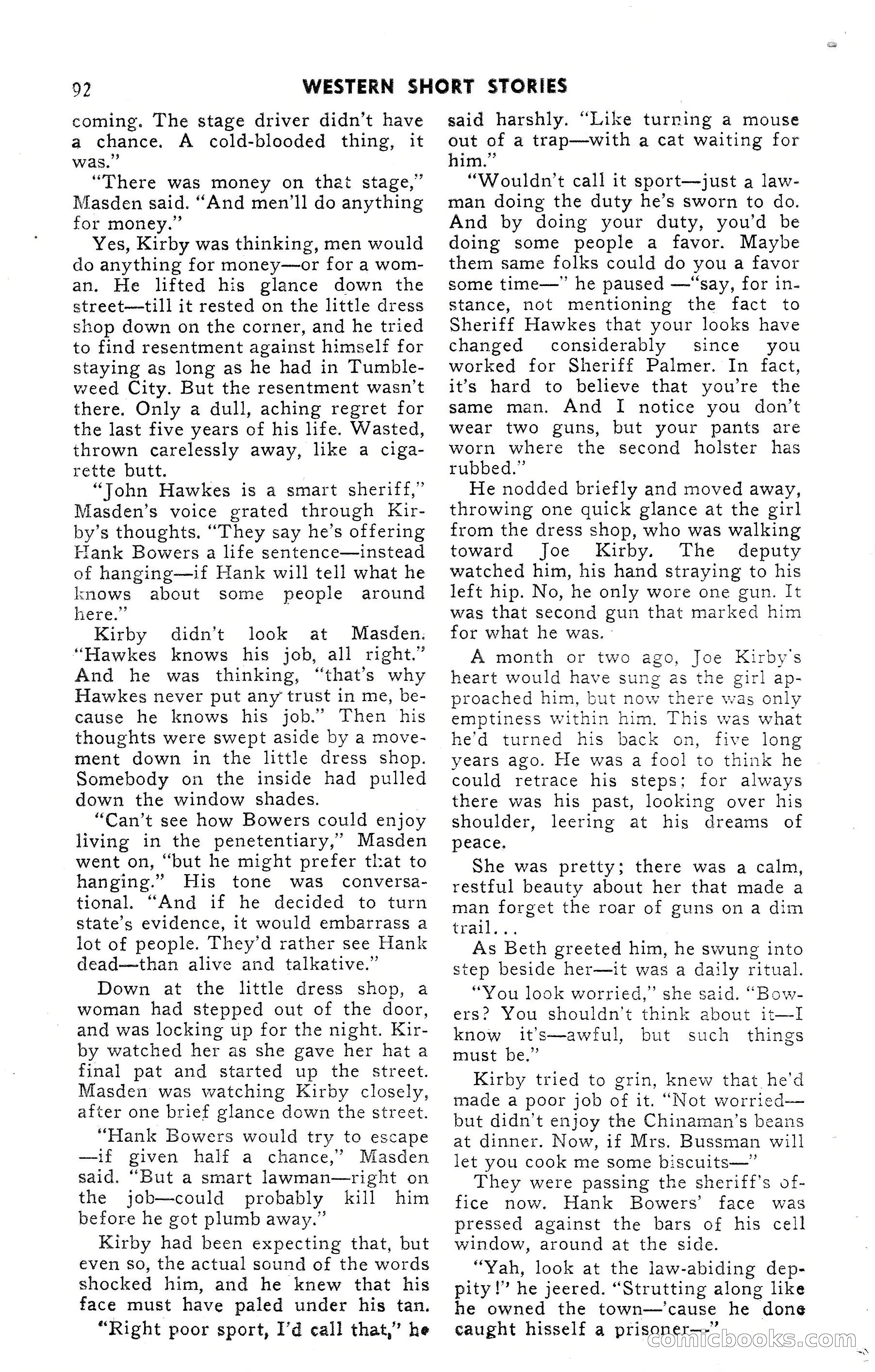 15 Western Short Stories — page 92 of 101