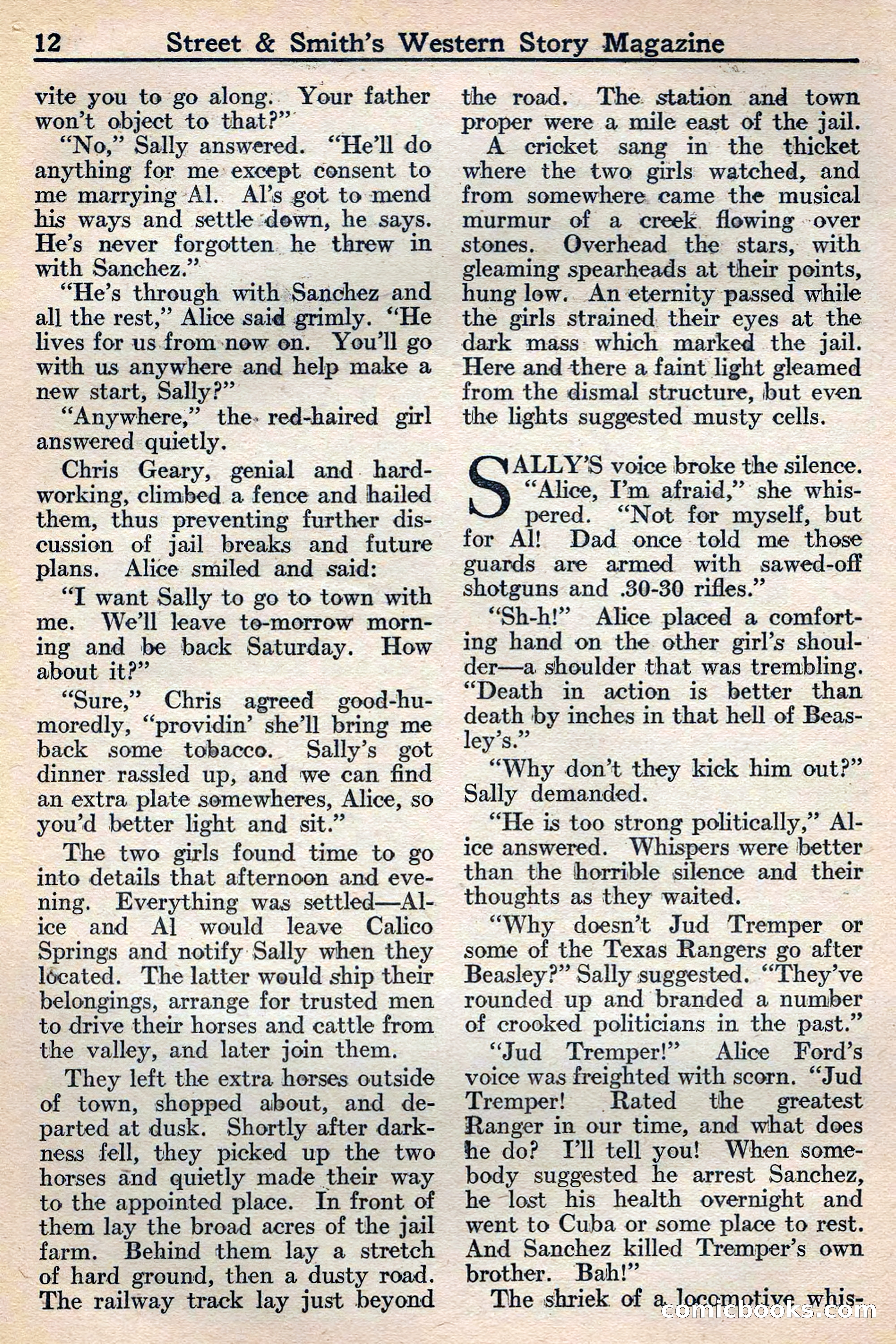 Western Story Magazine, May 12, 1934 — page 14 of 147