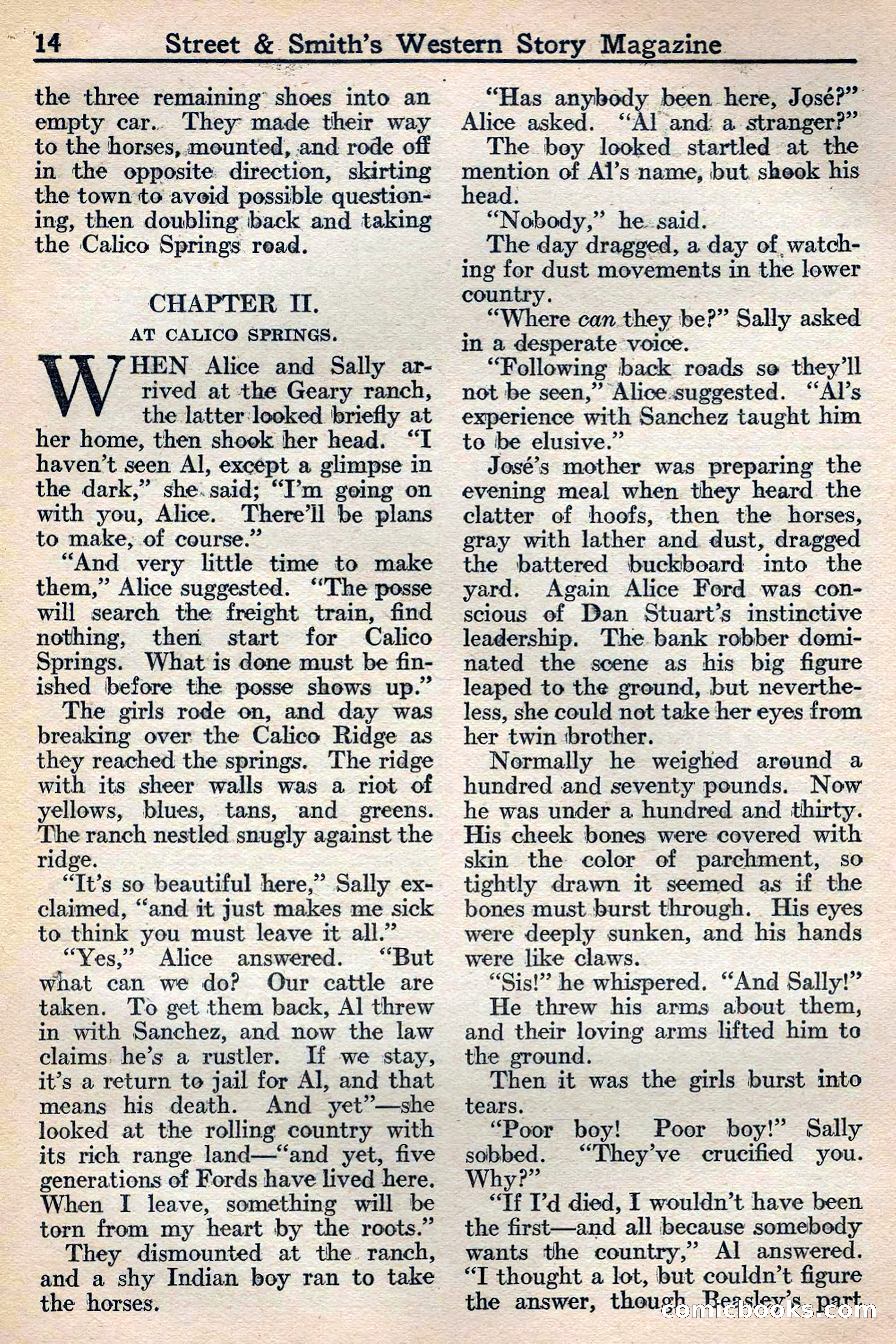 Western Story Magazine, May 12, 1934 — page 16 of 147