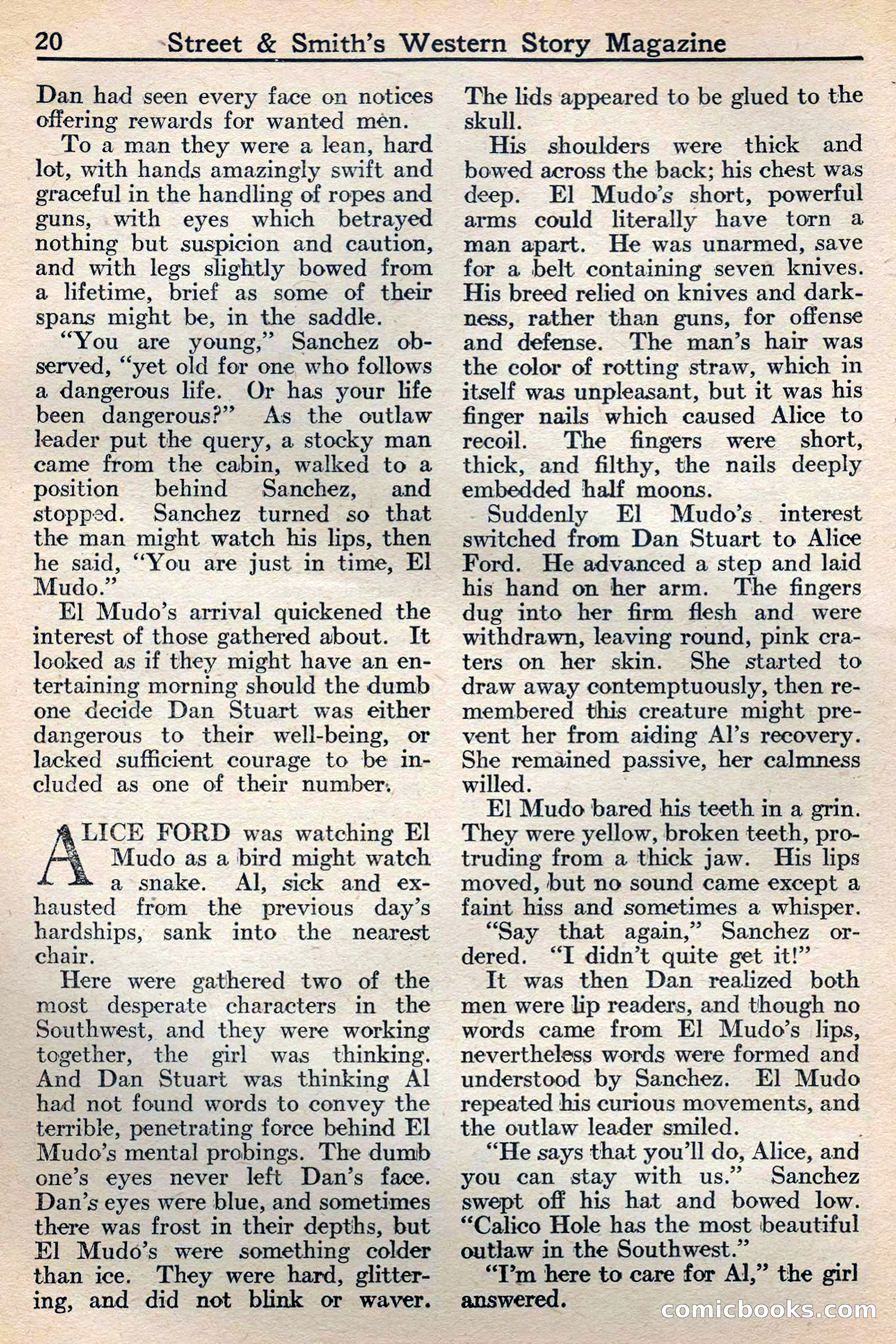 Western Story Magazine, May 12, 1934 — page 22 of 147