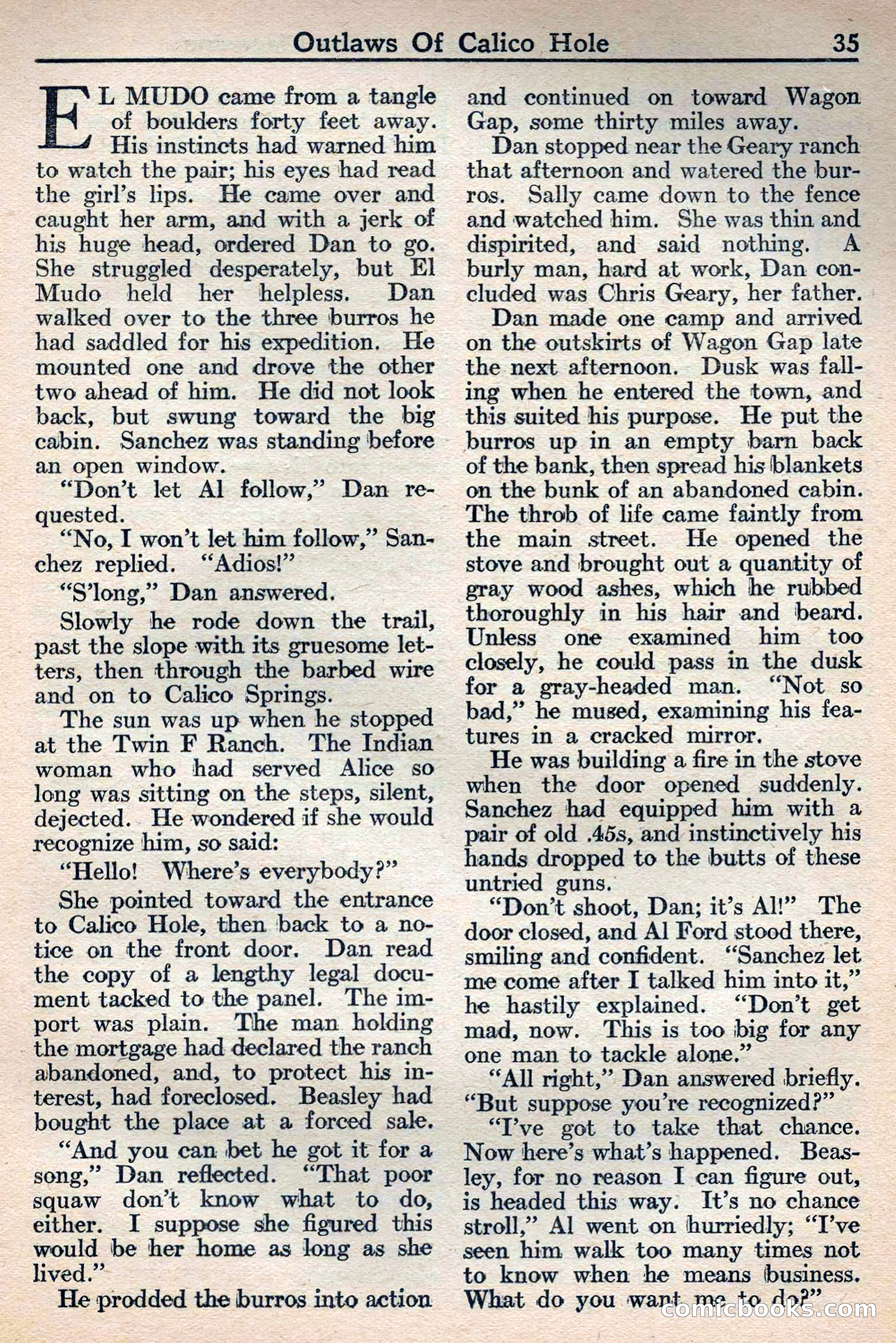 Western Story Magazine, May 12, 1934 — page 37 of 147