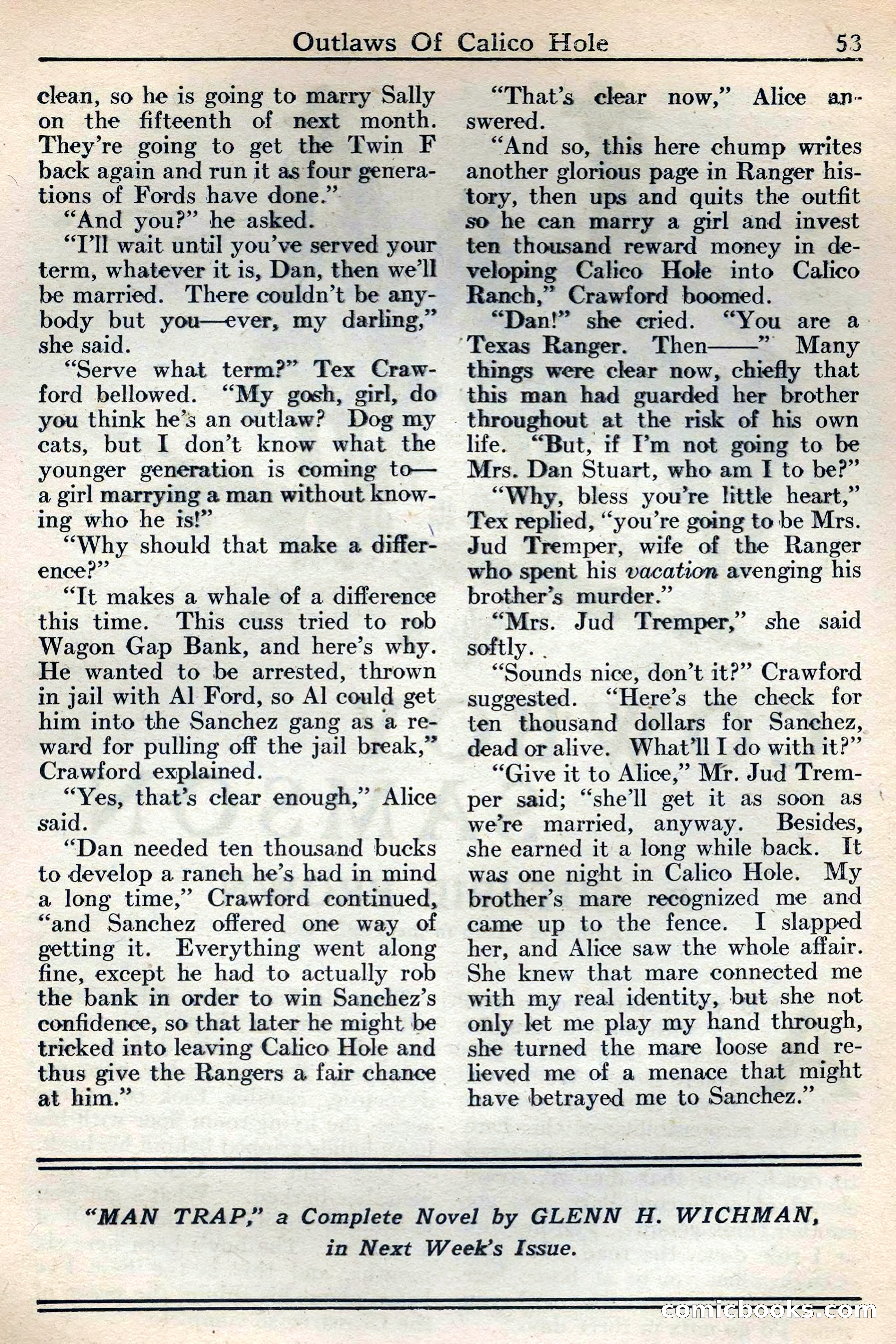 Western Story Magazine, May 12, 1934 — page 55 of 147
