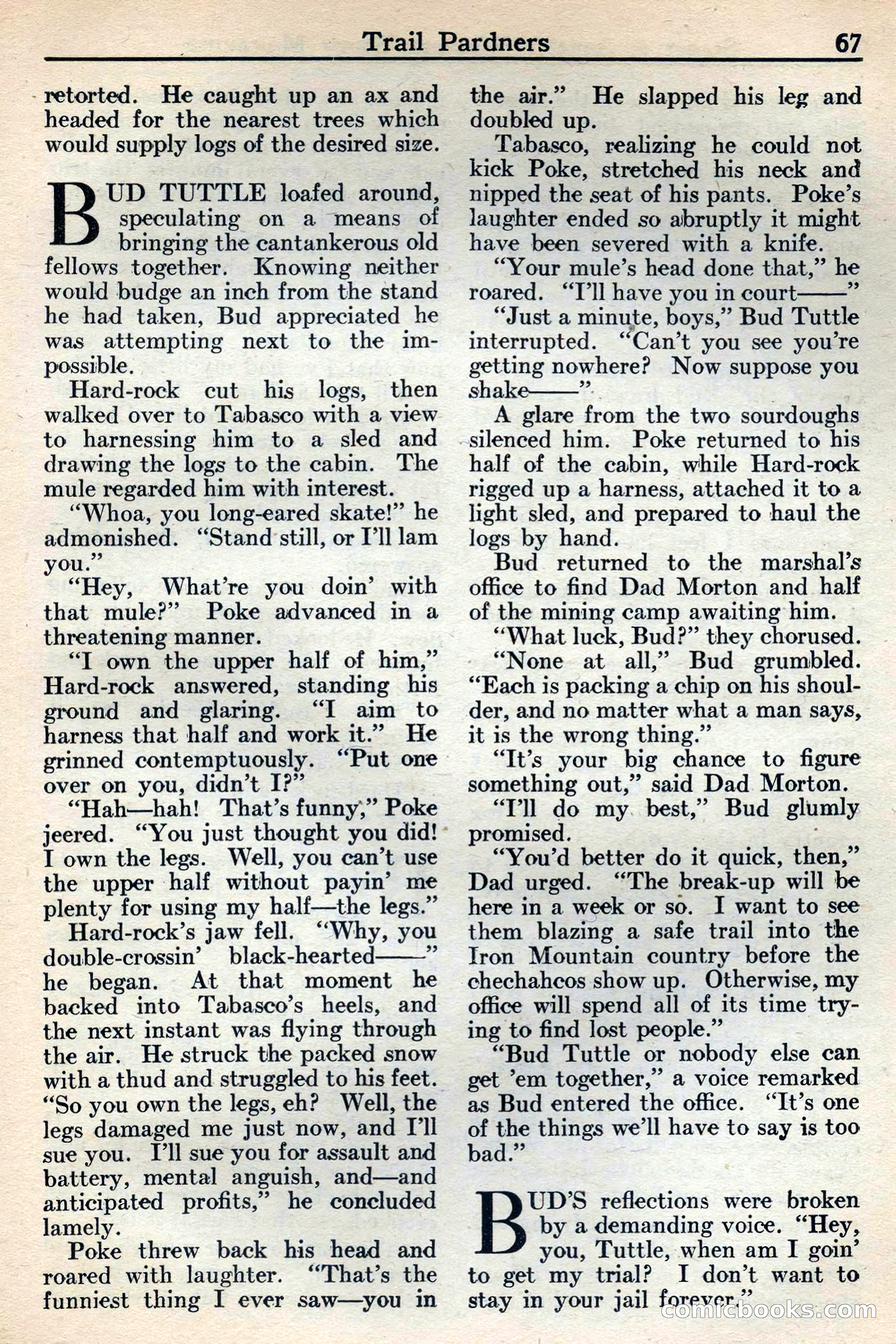 Western Story Magazine, May 12, 1934 — page 69 of 147