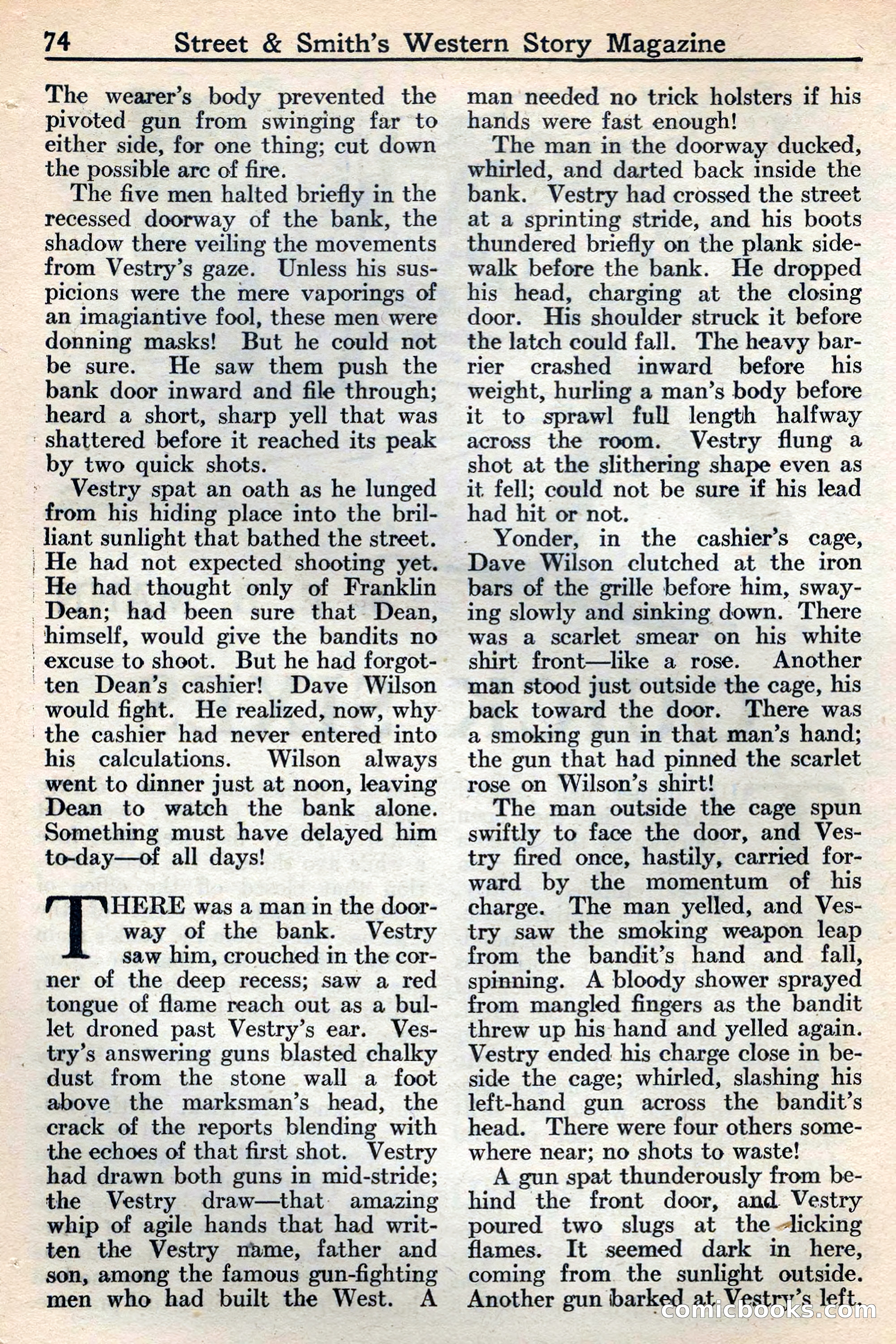 Western Story Magazine, May 12, 1934 — page 76 of 147