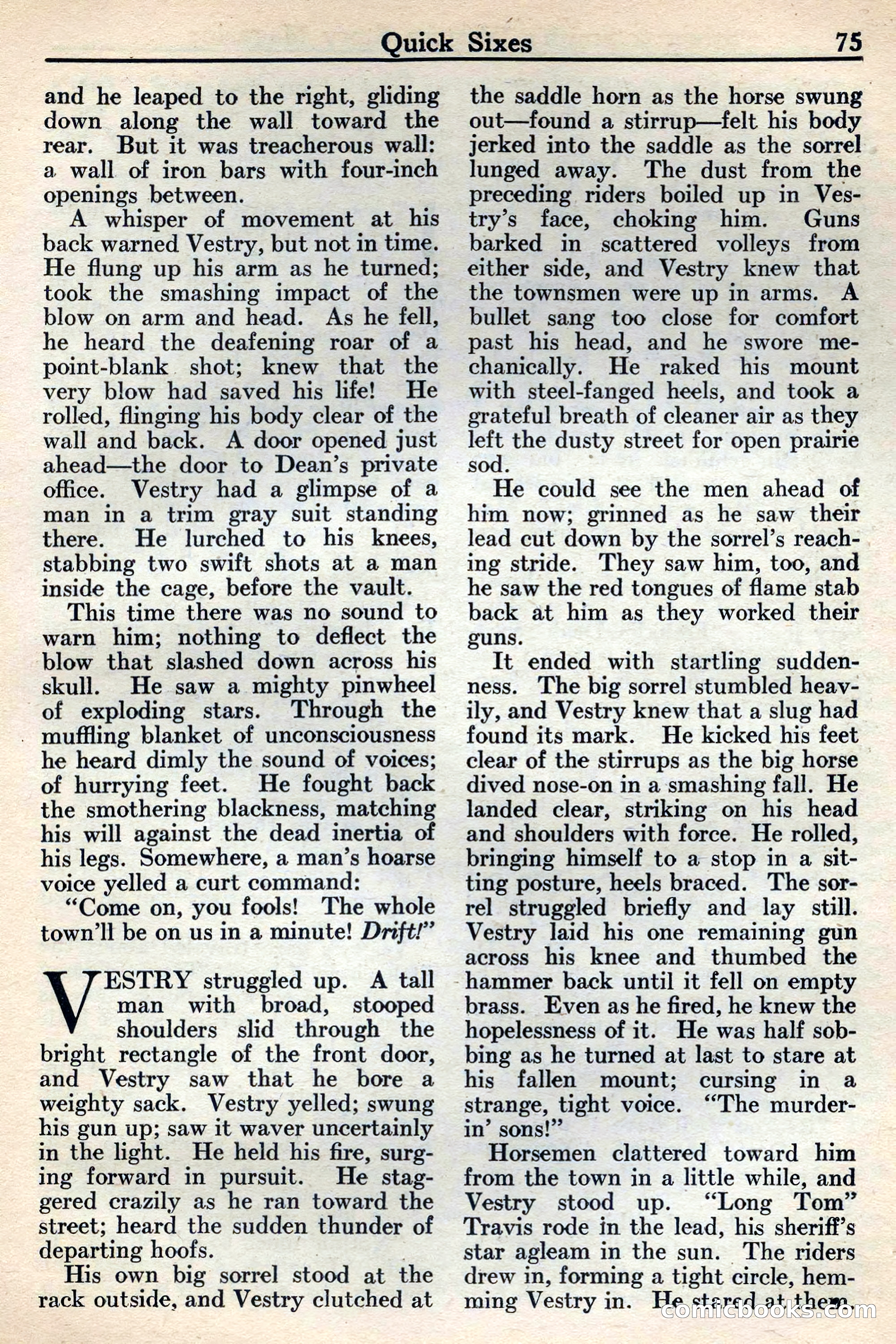Western Story Magazine, May 12, 1934 — page 77 of 147