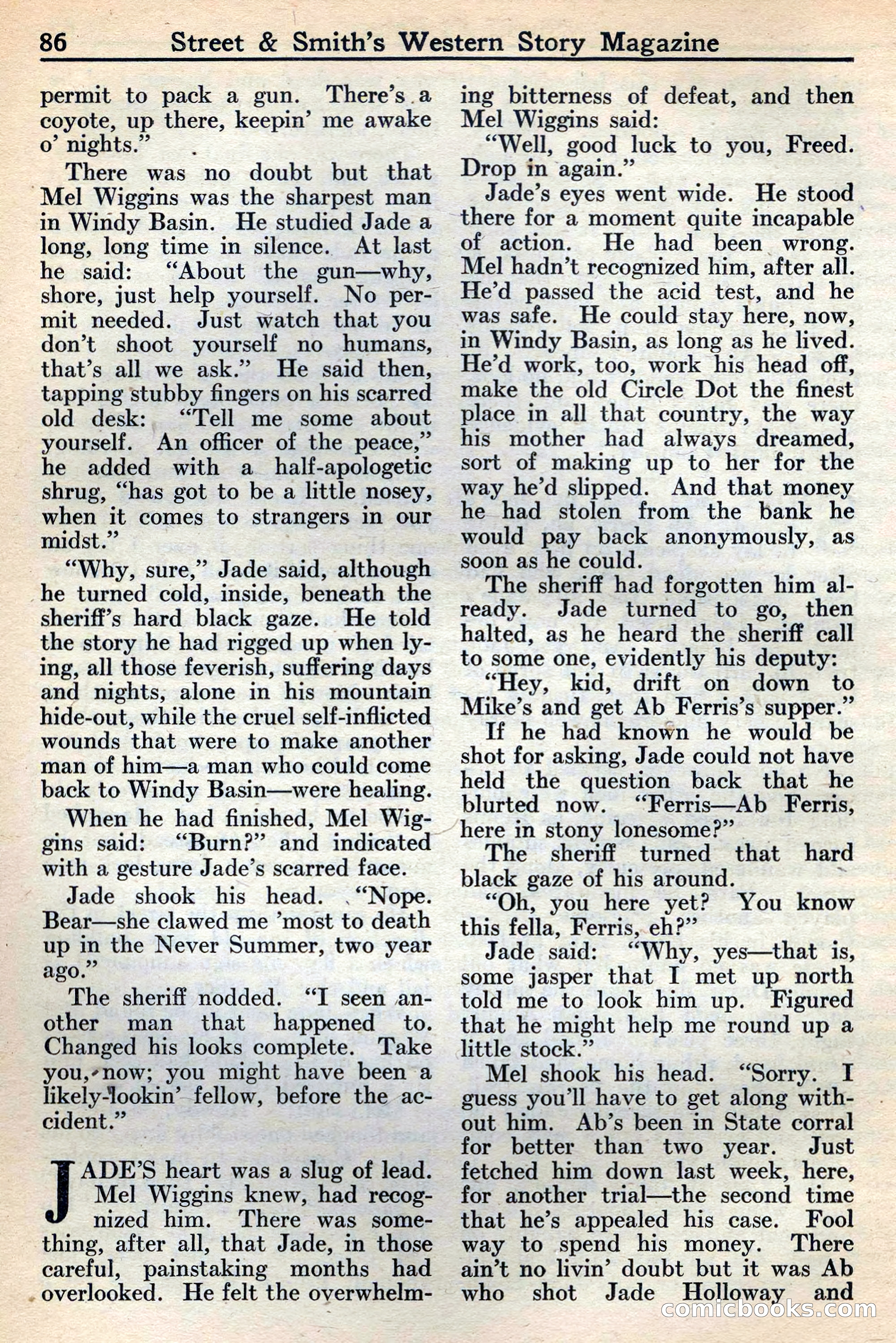 Western Story Magazine, May 12, 1934 — page 88 of 147