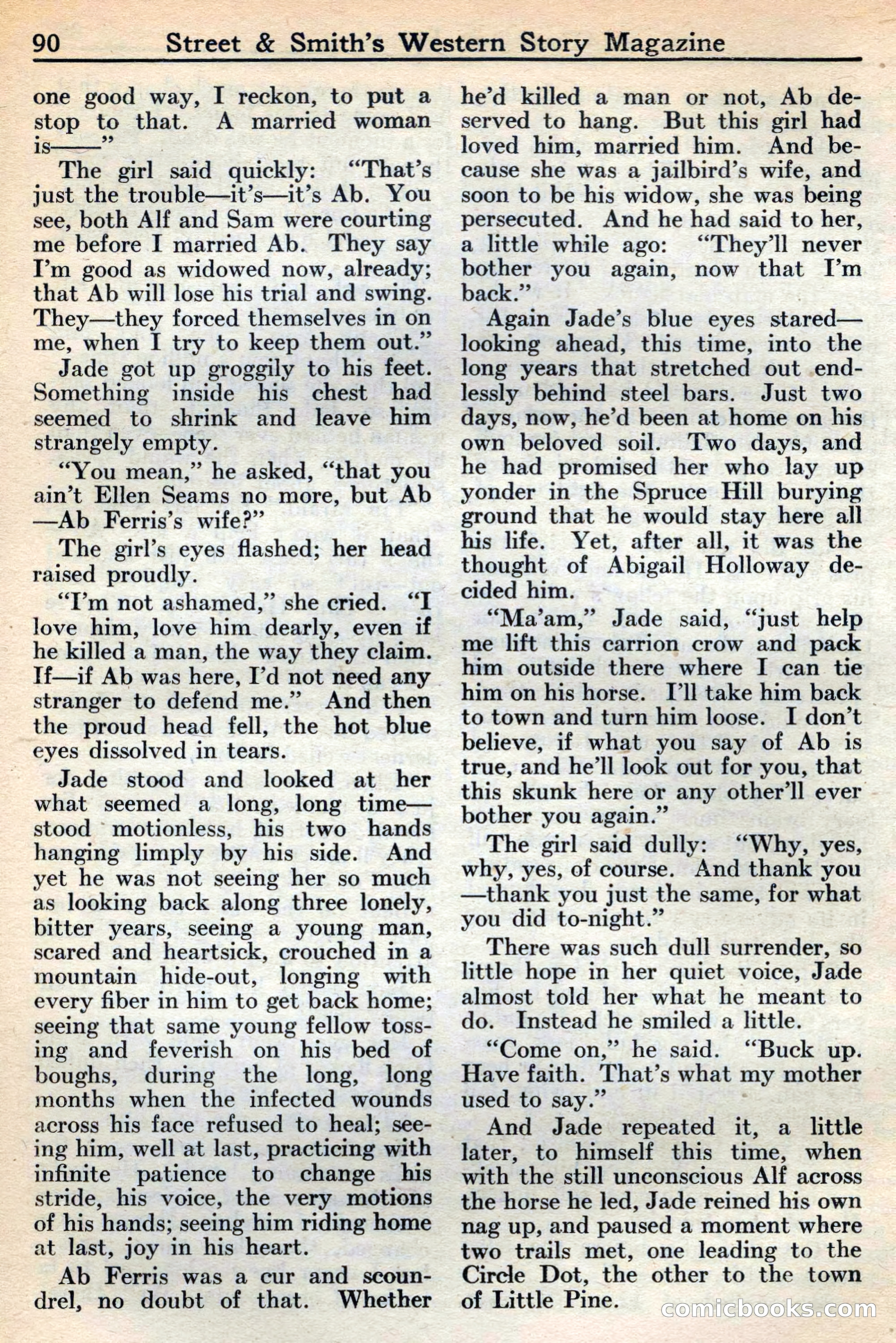 Western Story Magazine, May 12, 1934 — page 92 of 147
