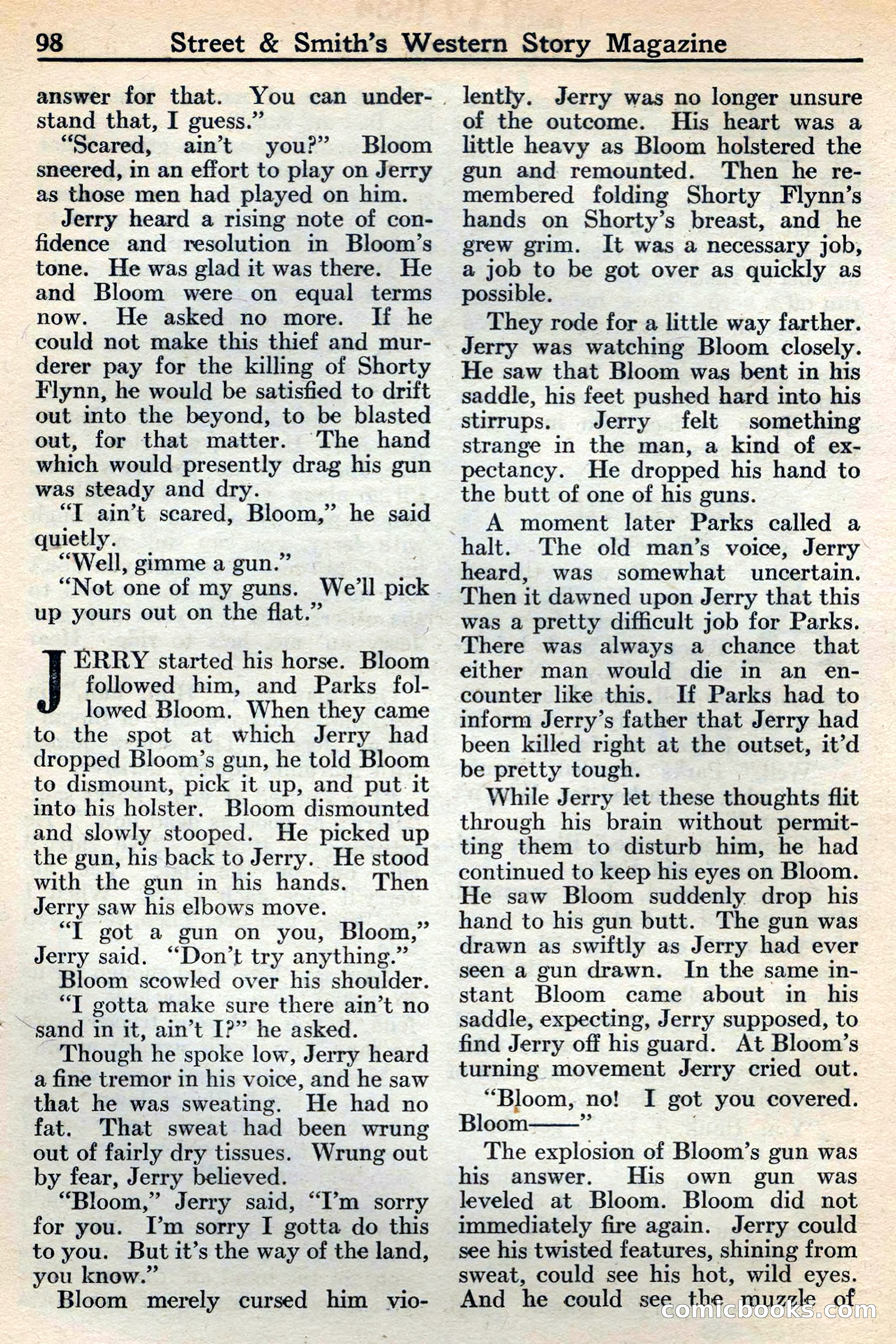 Western Story Magazine, May 12, 1934 — page 100 of 147