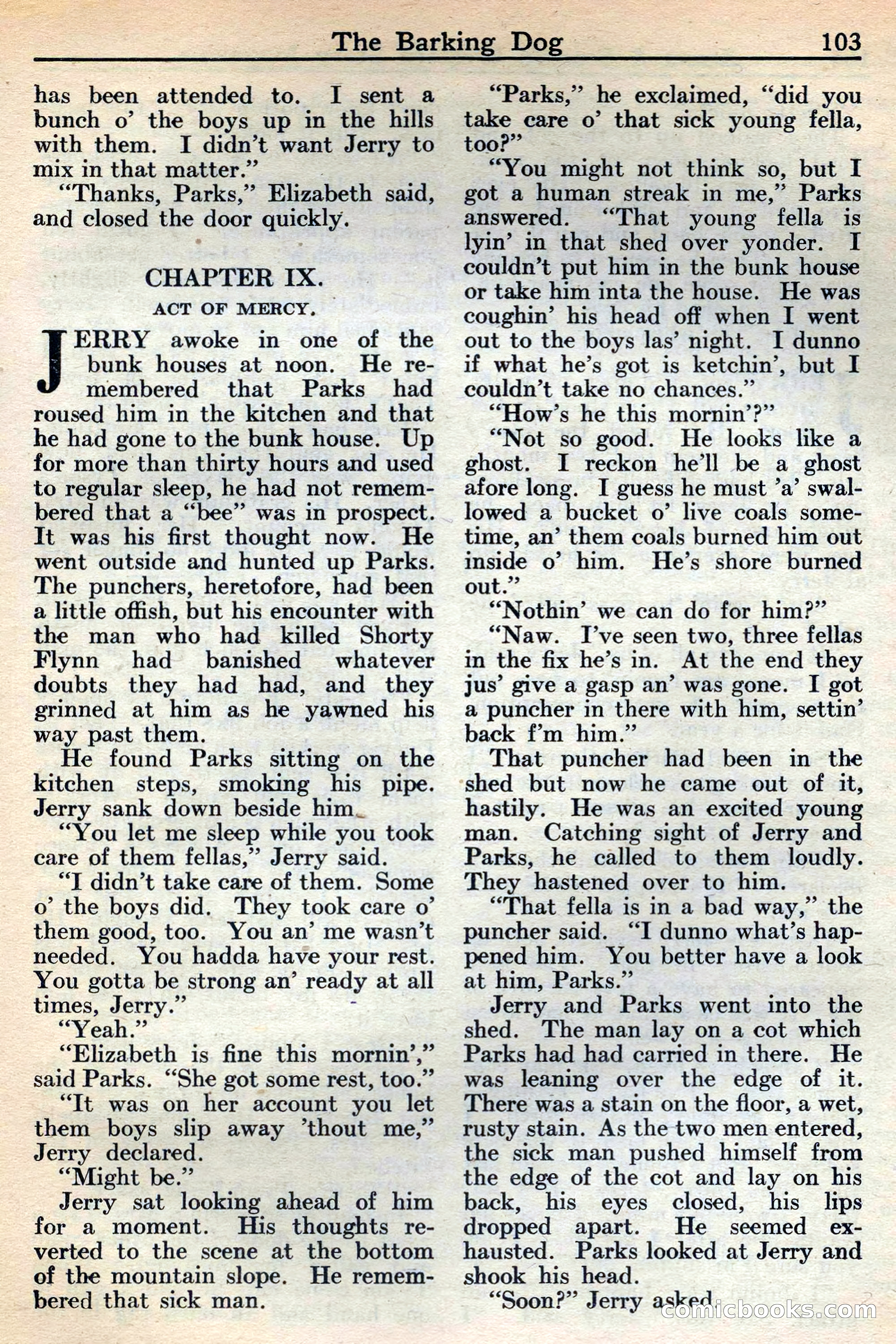 Western Story Magazine, May 12, 1934 — page 105 of 147