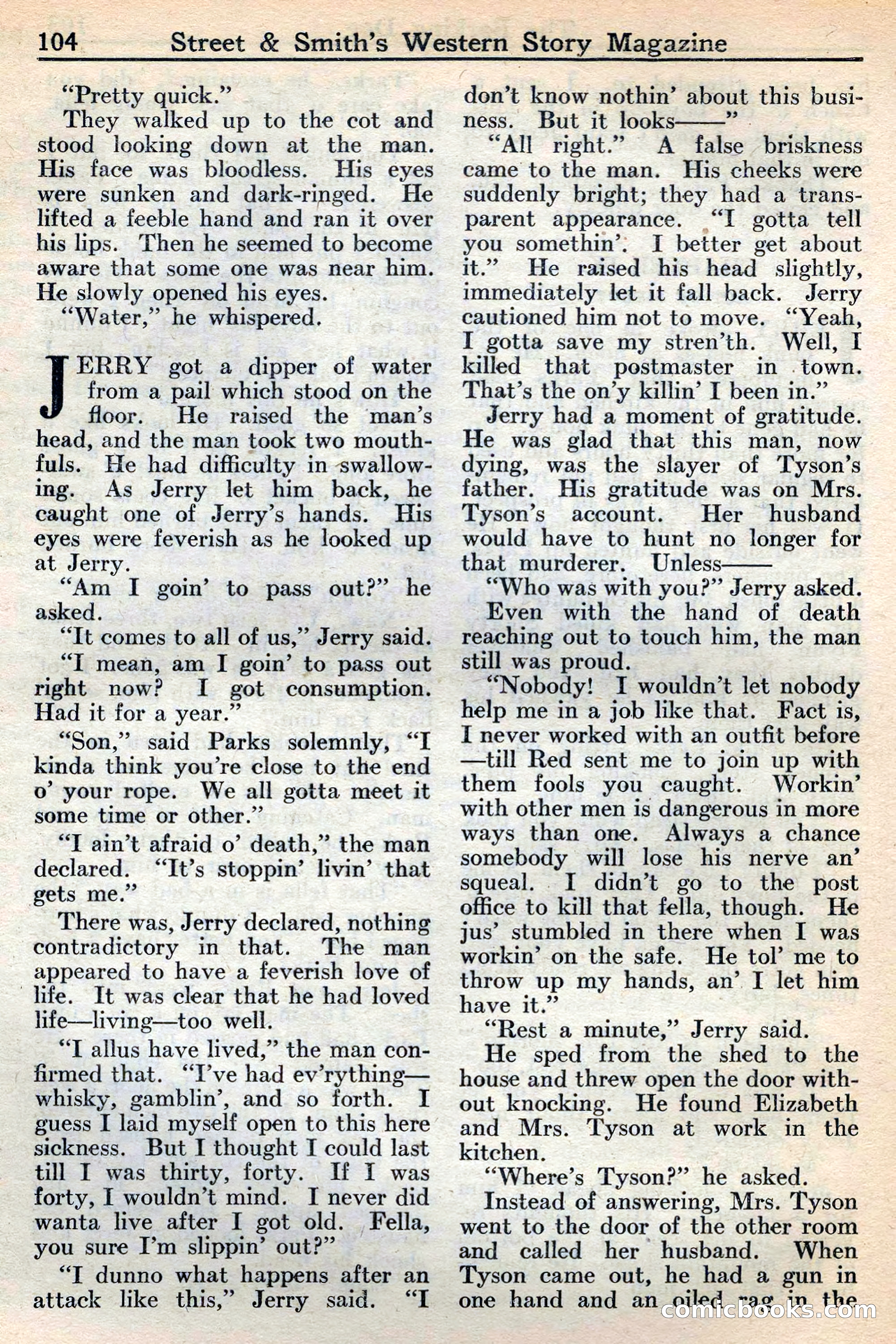 Western Story Magazine, May 12, 1934 — page 106 of 147