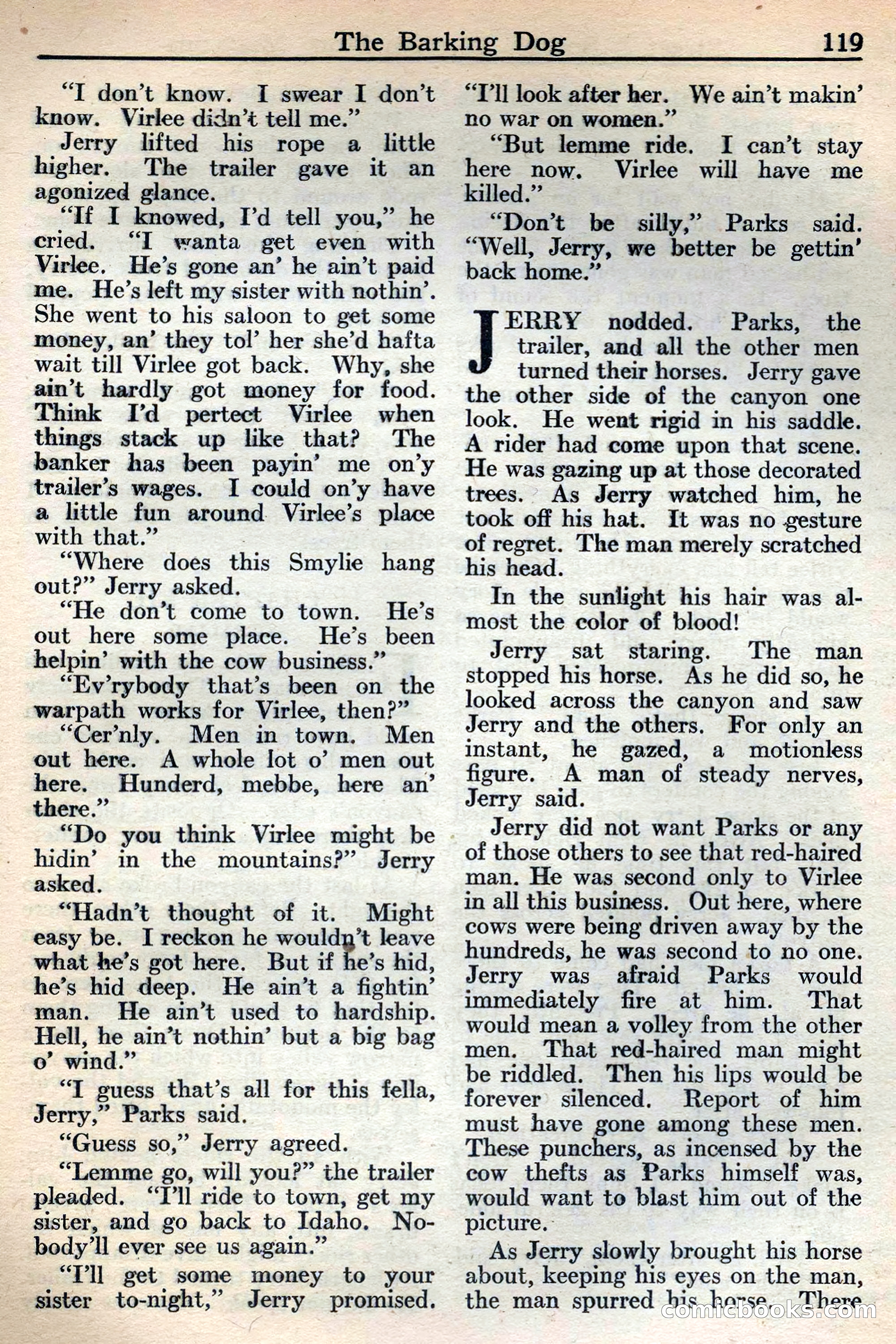 Western Story Magazine, May 12, 1934 — page 121 of 147
