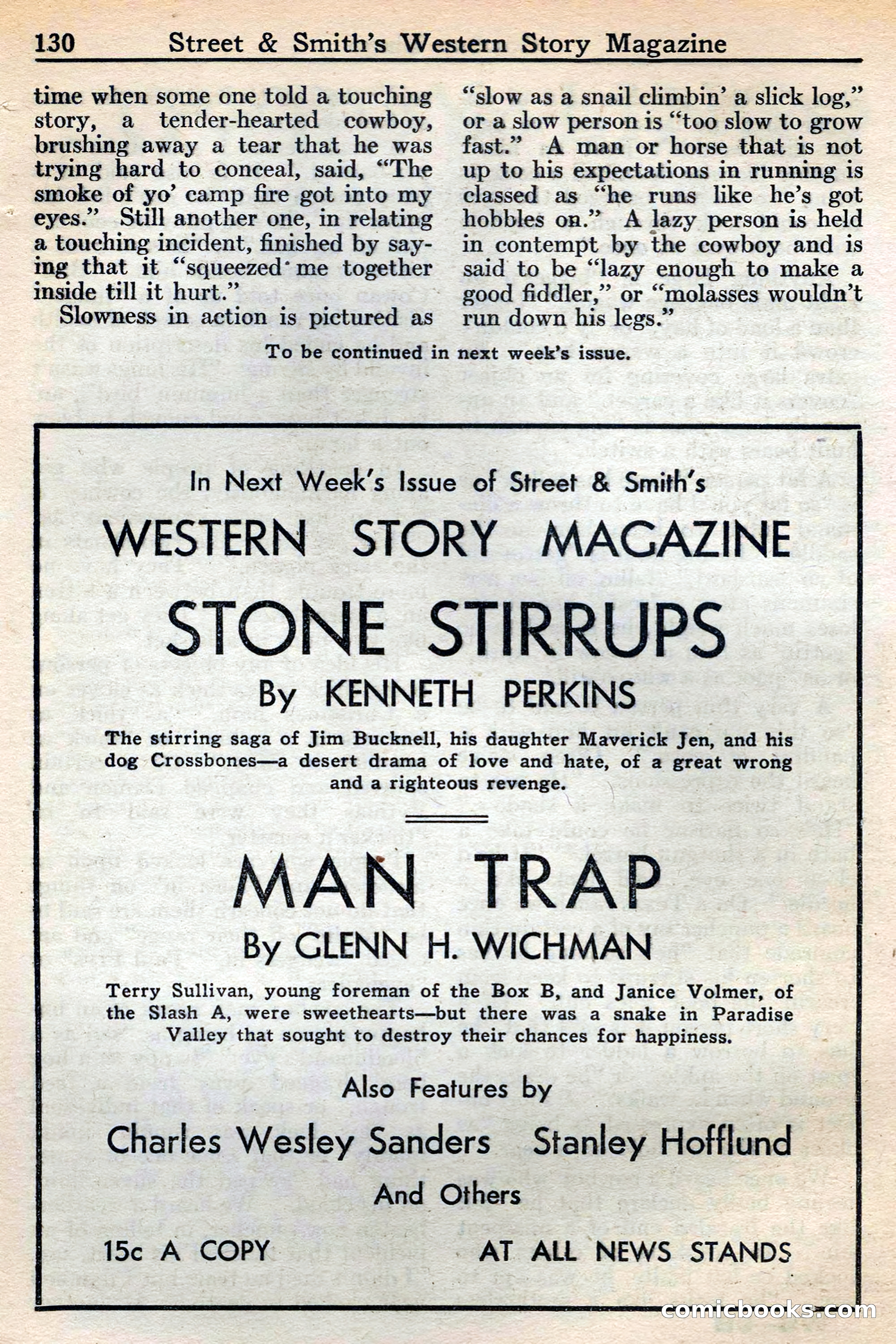Western Story Magazine, May 12, 1934 — page 132 of 147