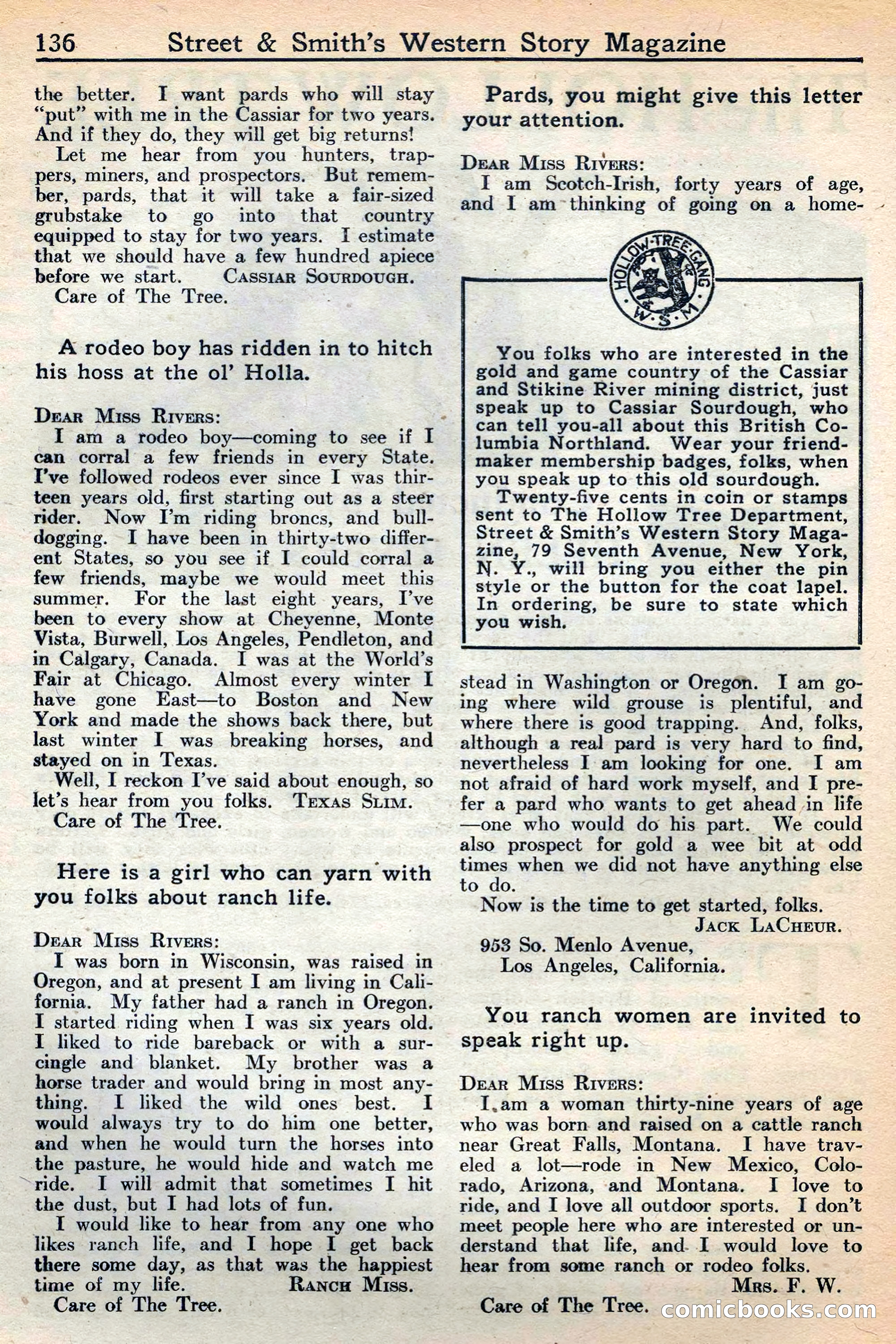 Western Story Magazine, May 12, 1934 — page 138 of 147