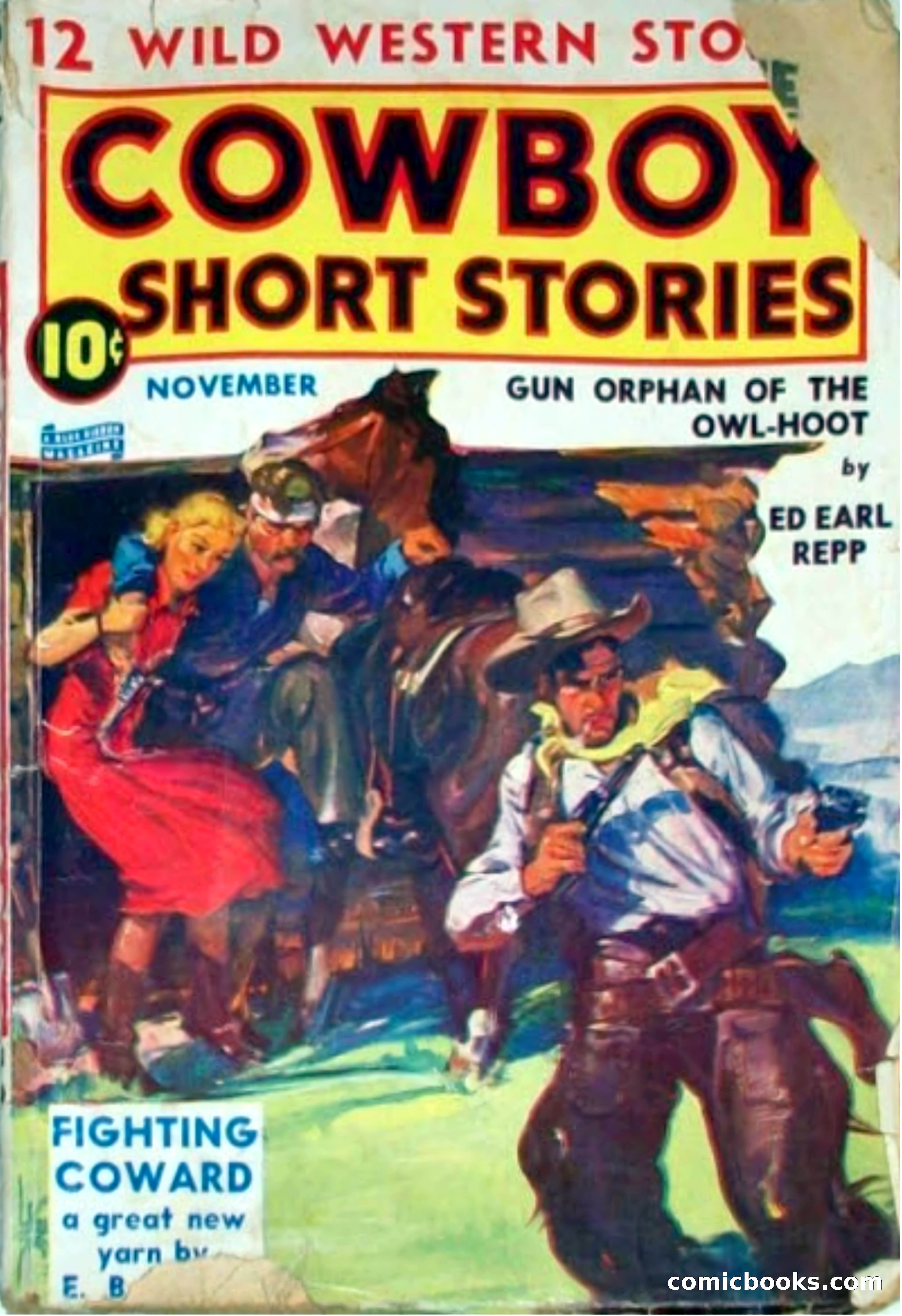 Cowboy Short Stories, November 1939 — page 1 of 114