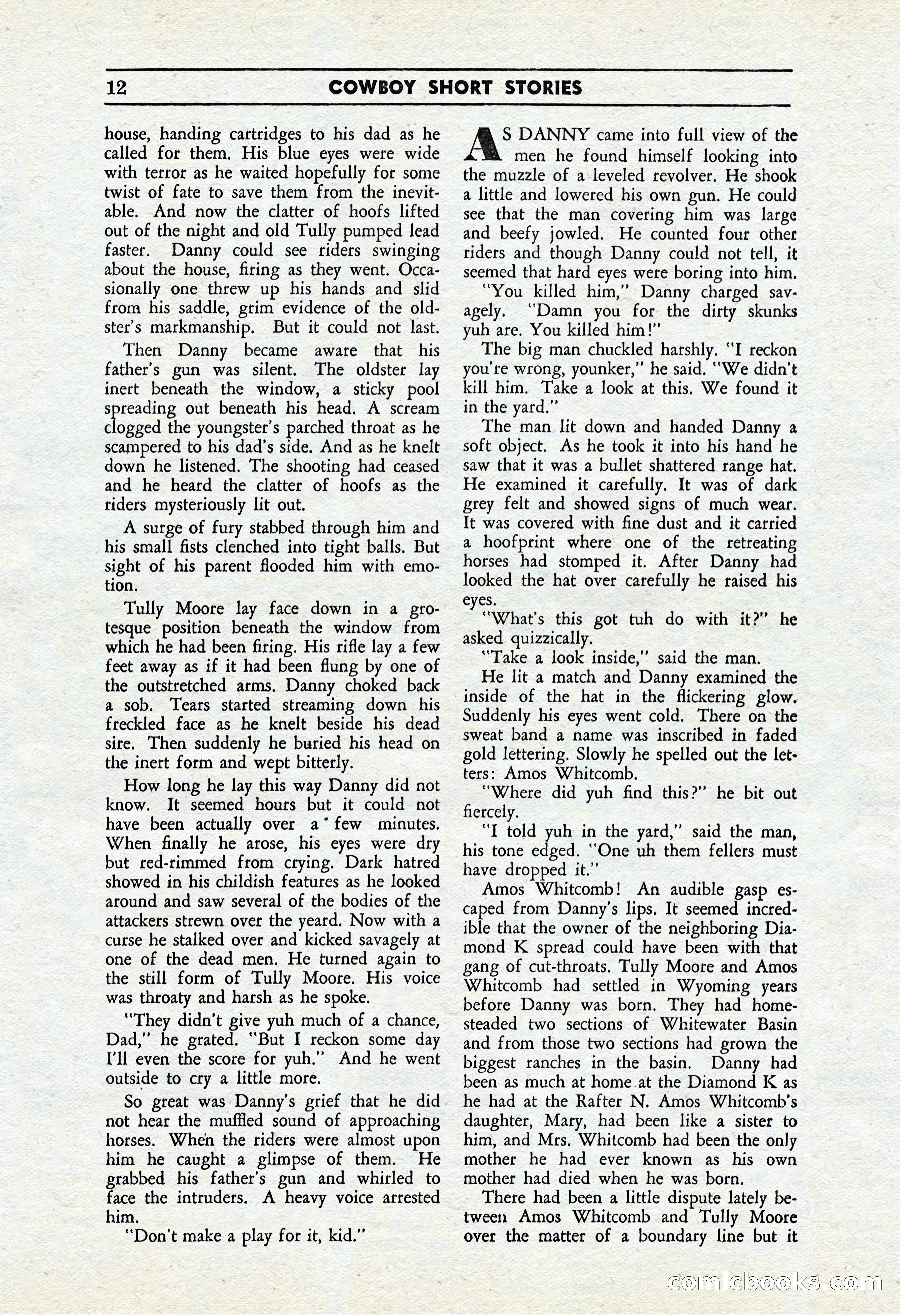 Cowboy Short Stories, November 1939 — page 11 of 114