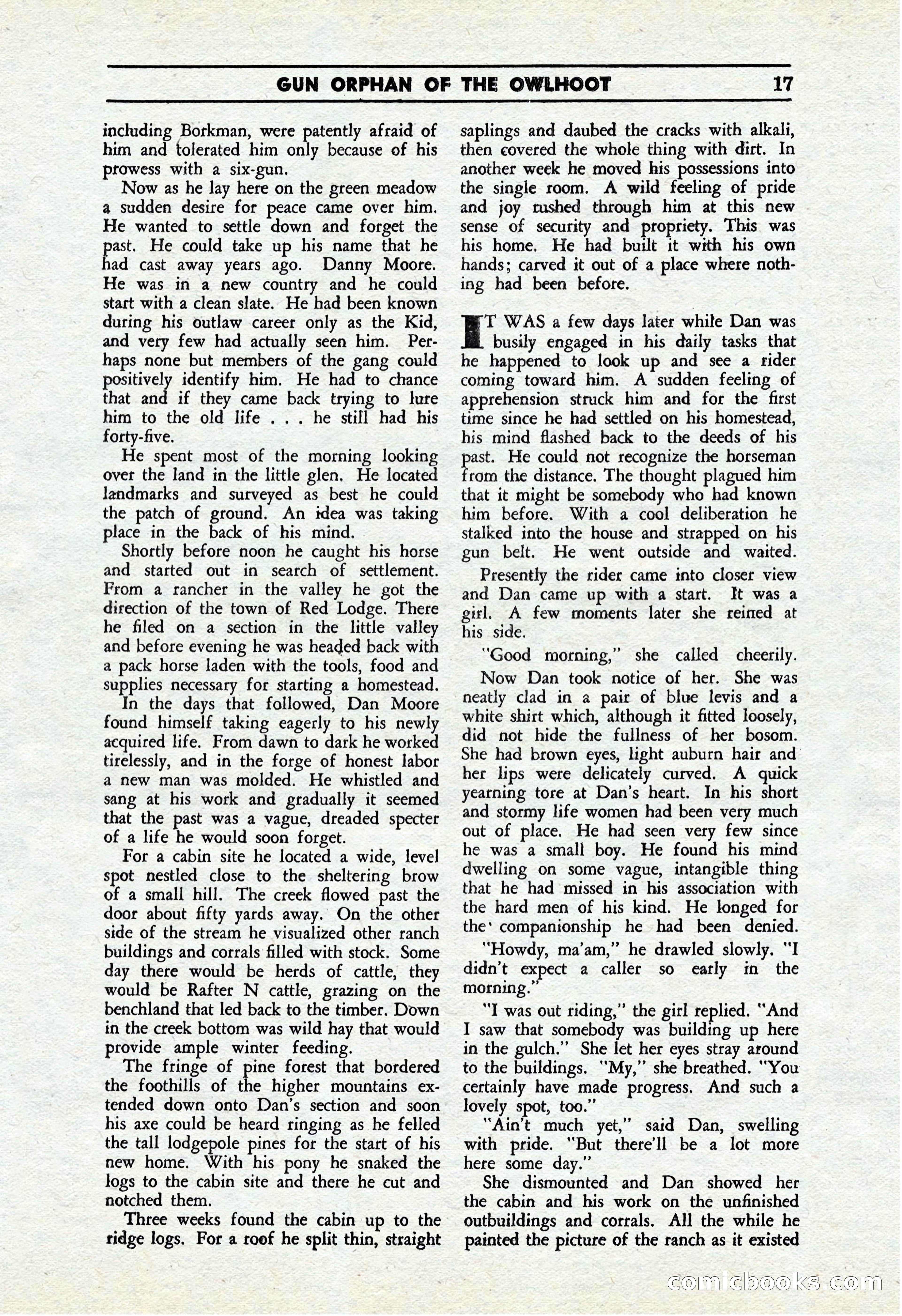 Cowboy Short Stories, November 1939 — page 16 of 114