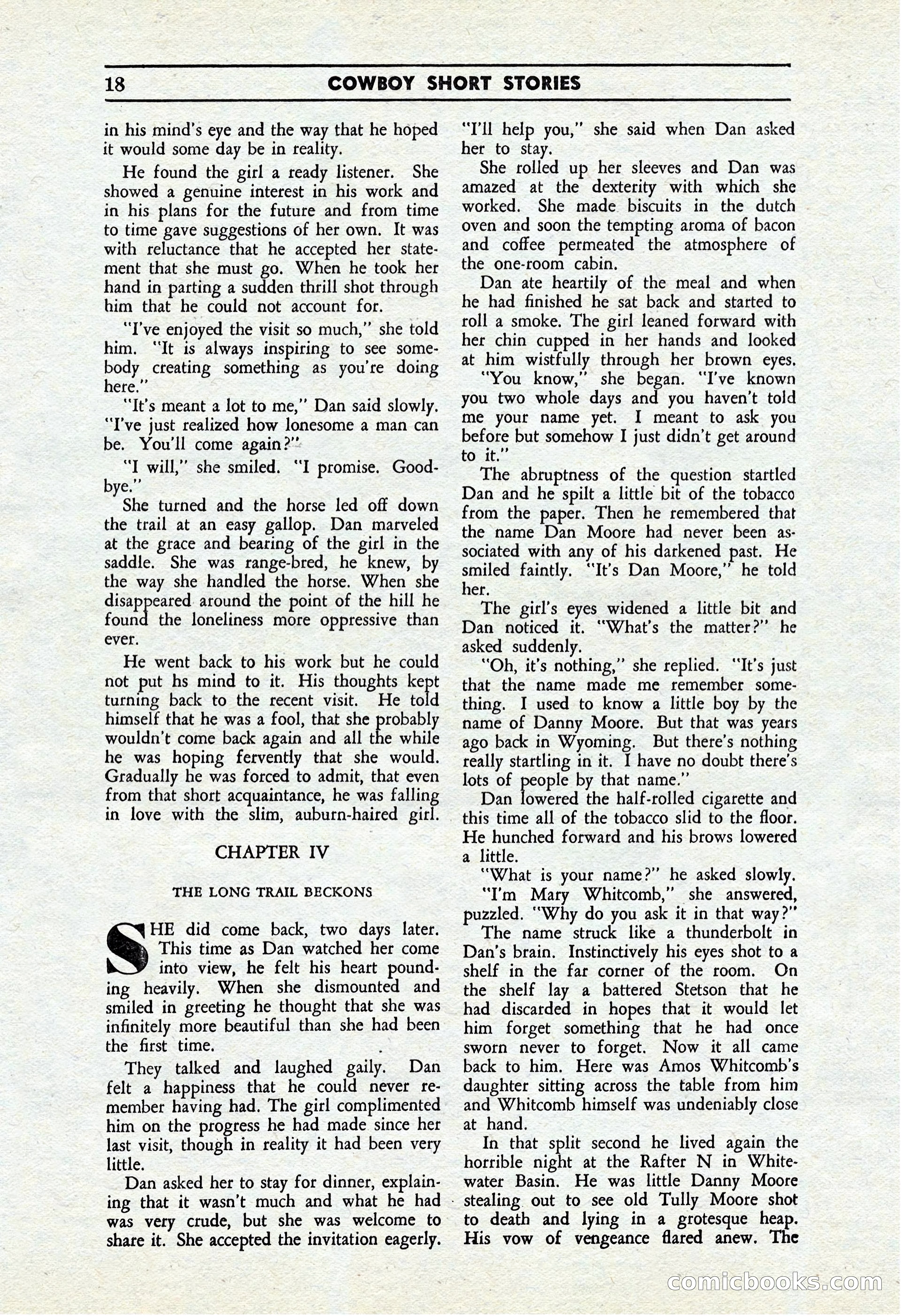 Cowboy Short Stories, November 1939 — page 17 of 114