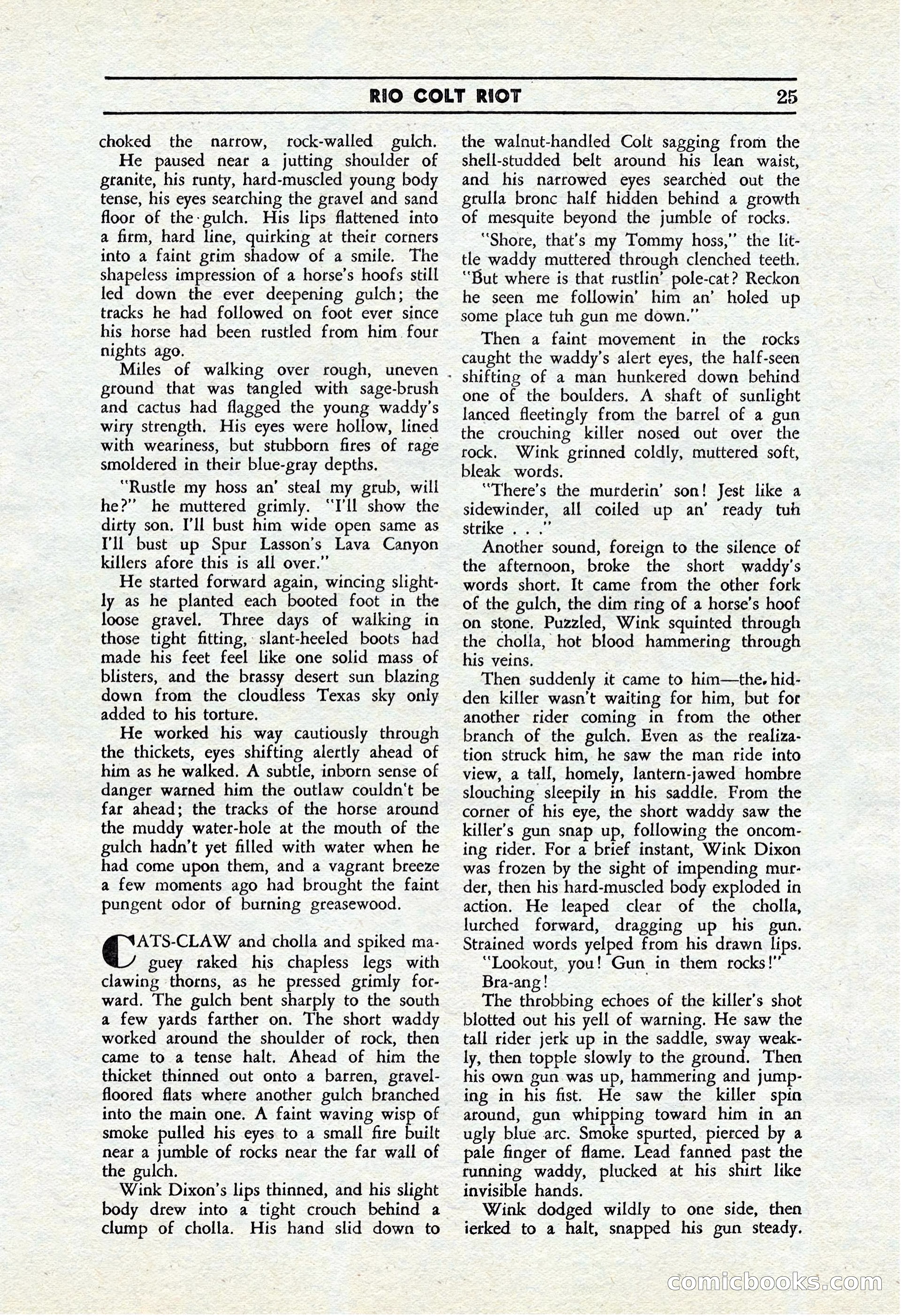 Cowboy Short Stories, November 1939 — page 24 of 114