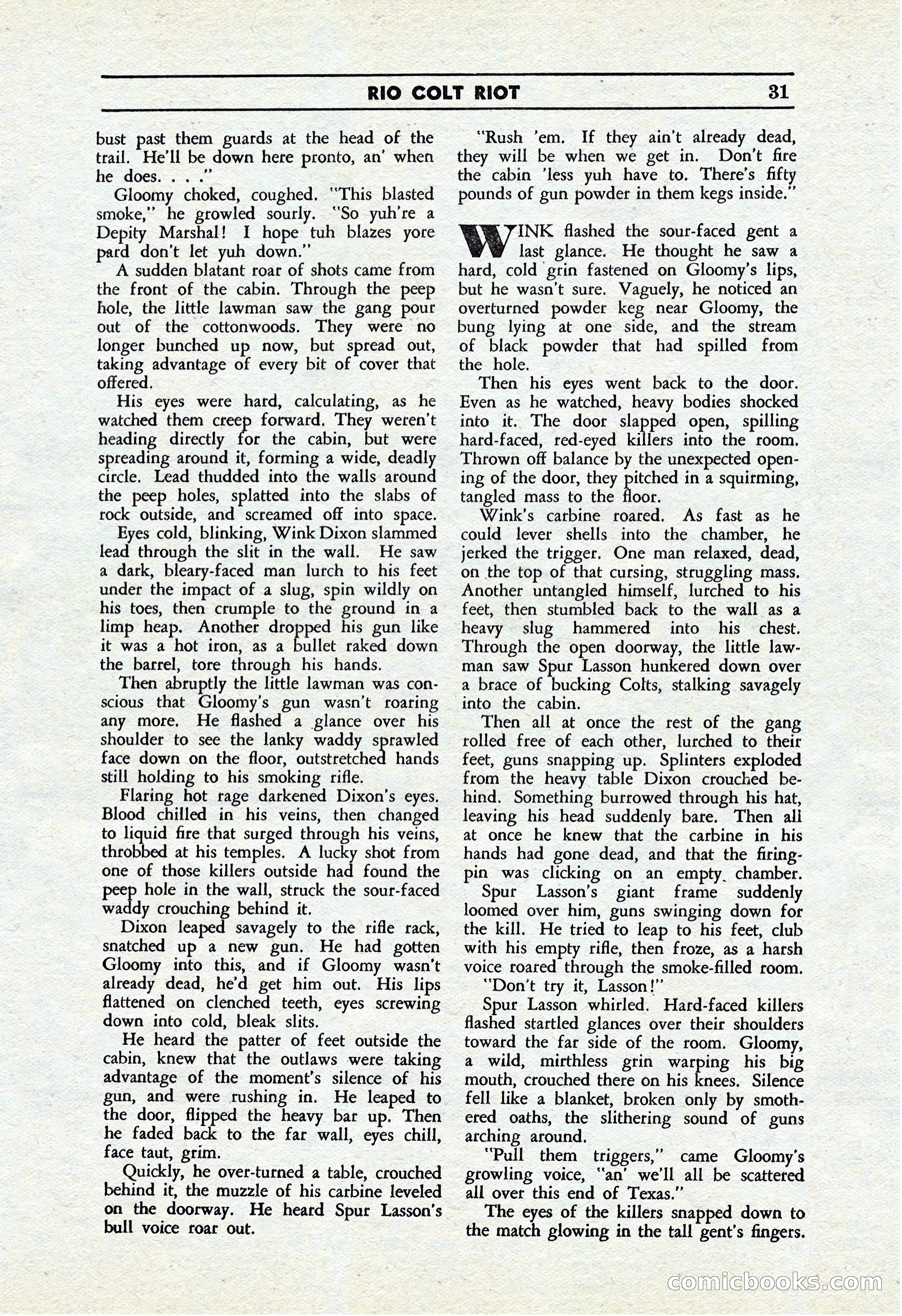 Cowboy Short Stories, November 1939 — page 30 of 114