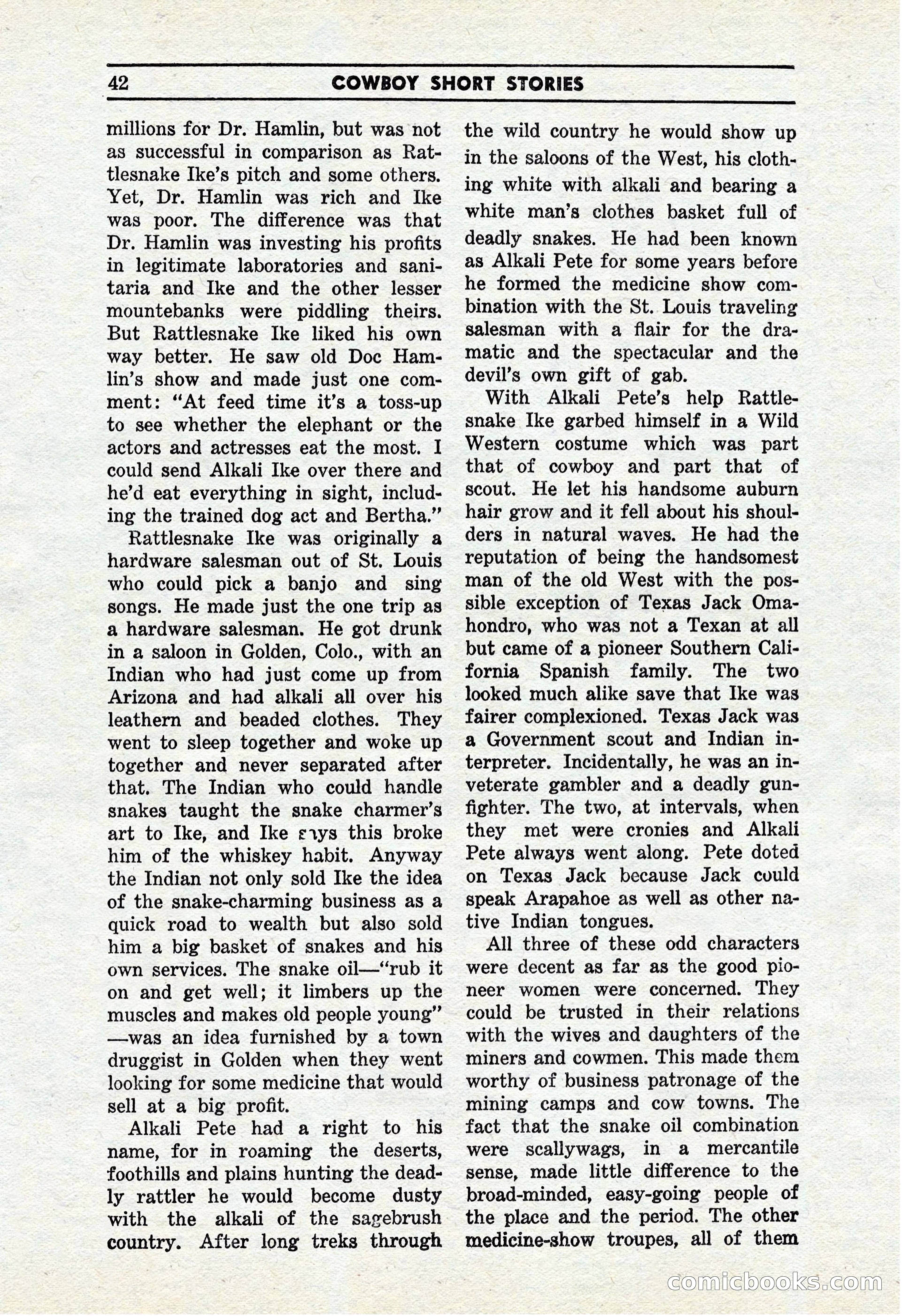 Cowboy Short Stories, November 1939 — page 41 of 114