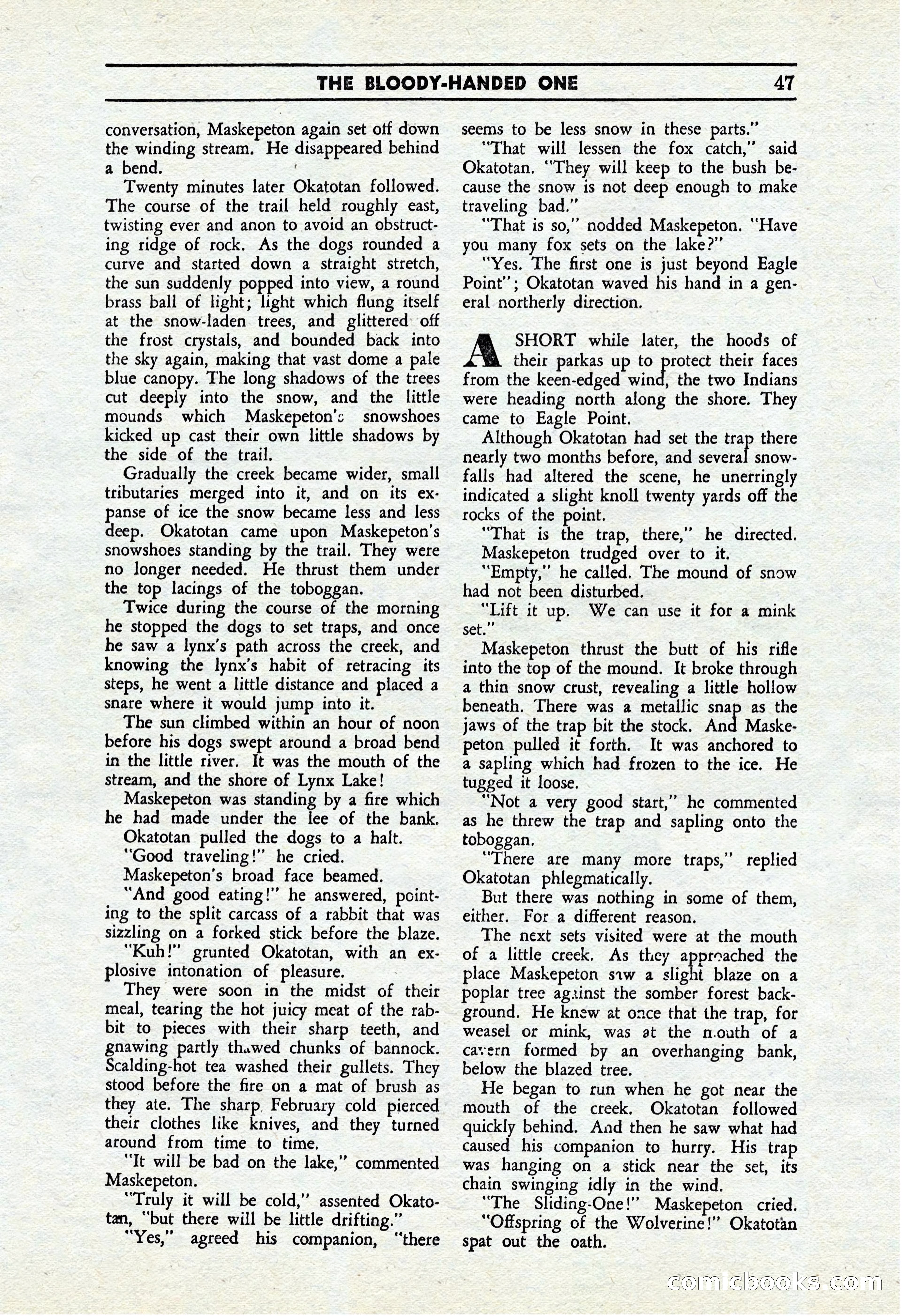 Cowboy Short Stories, November 1939 — page 46 of 114