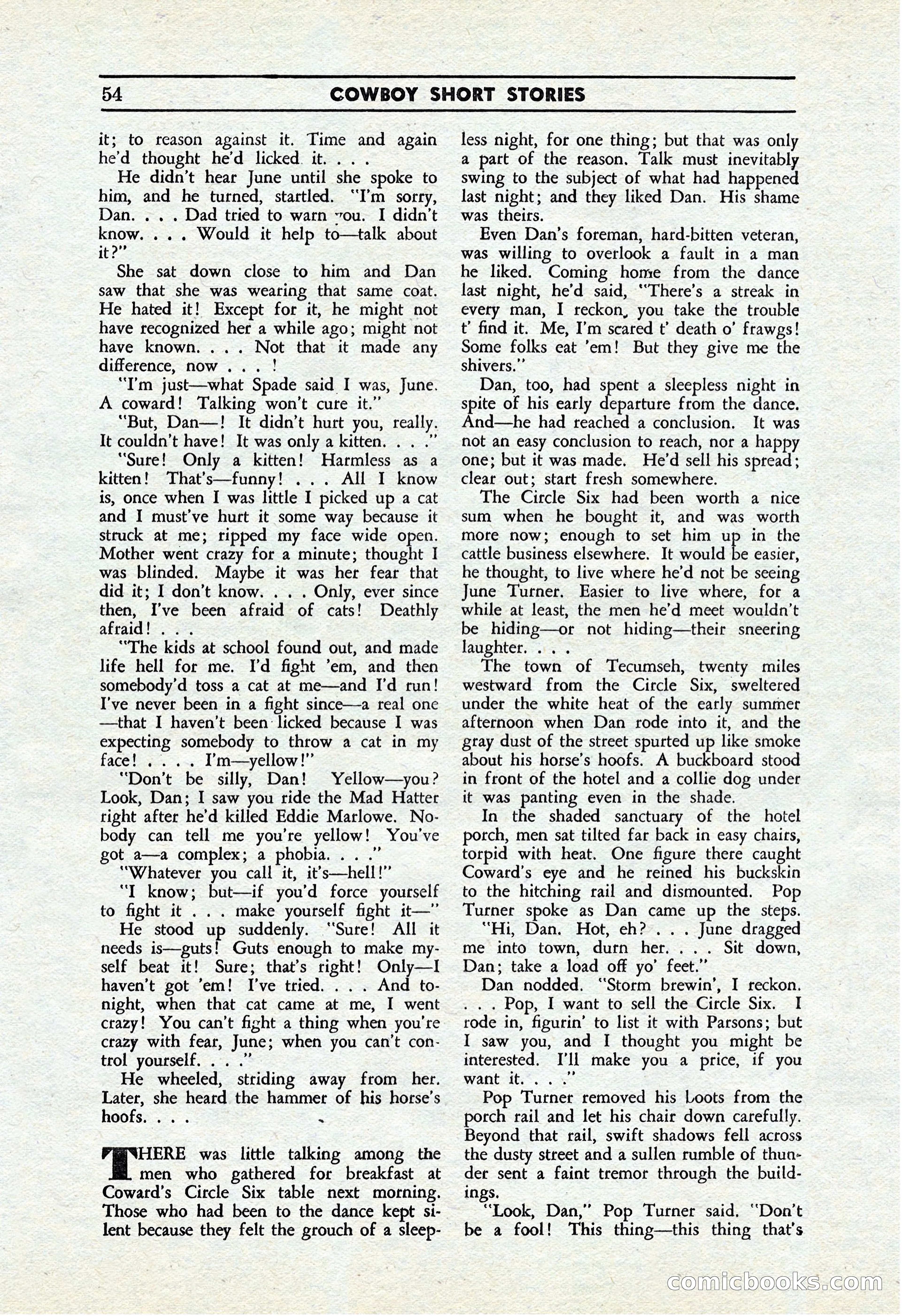 Cowboy Short Stories, November 1939 — page 53 of 114