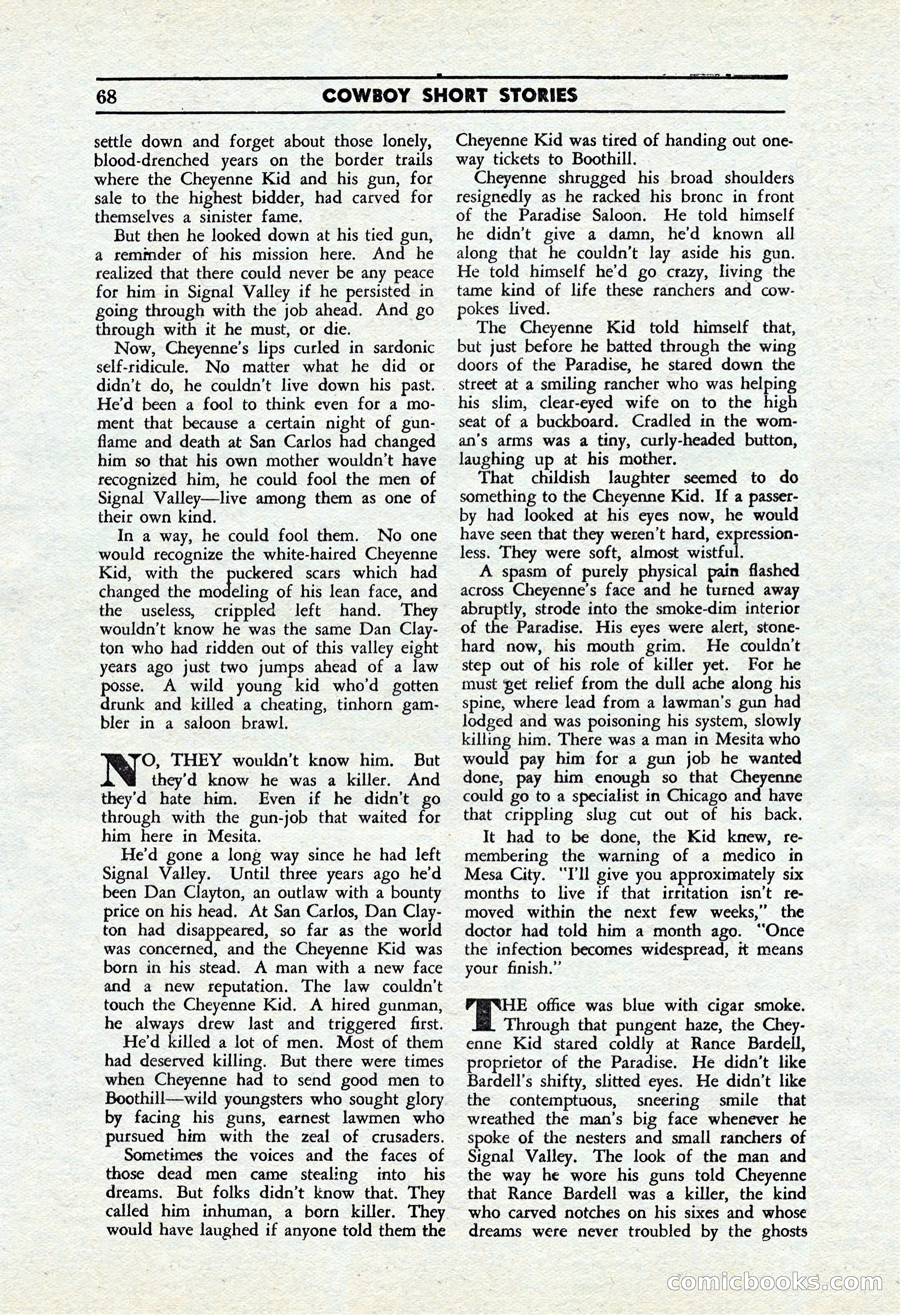 Cowboy Short Stories, November 1939 — page 67 of 114