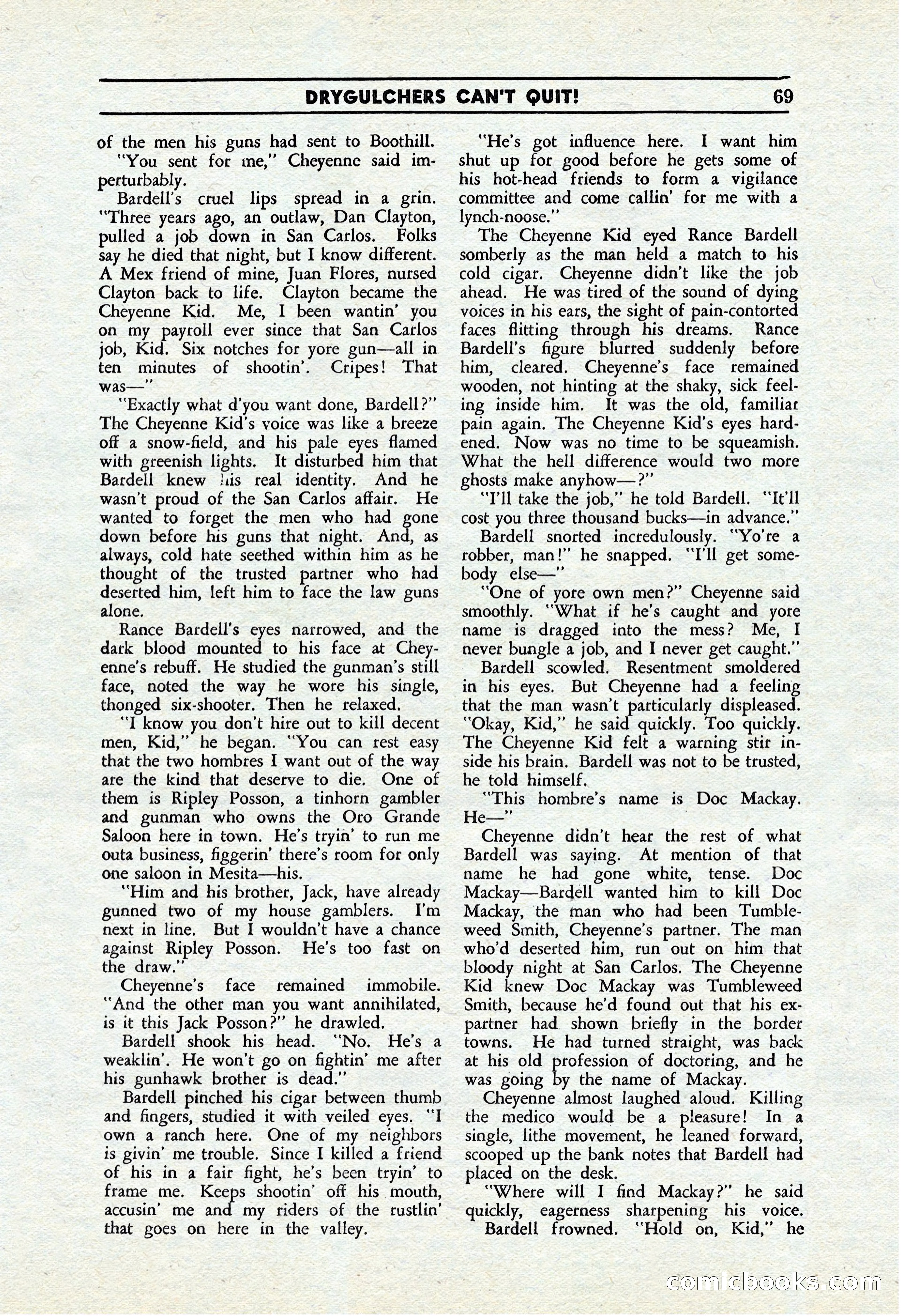 Cowboy Short Stories, November 1939 — page 68 of 114