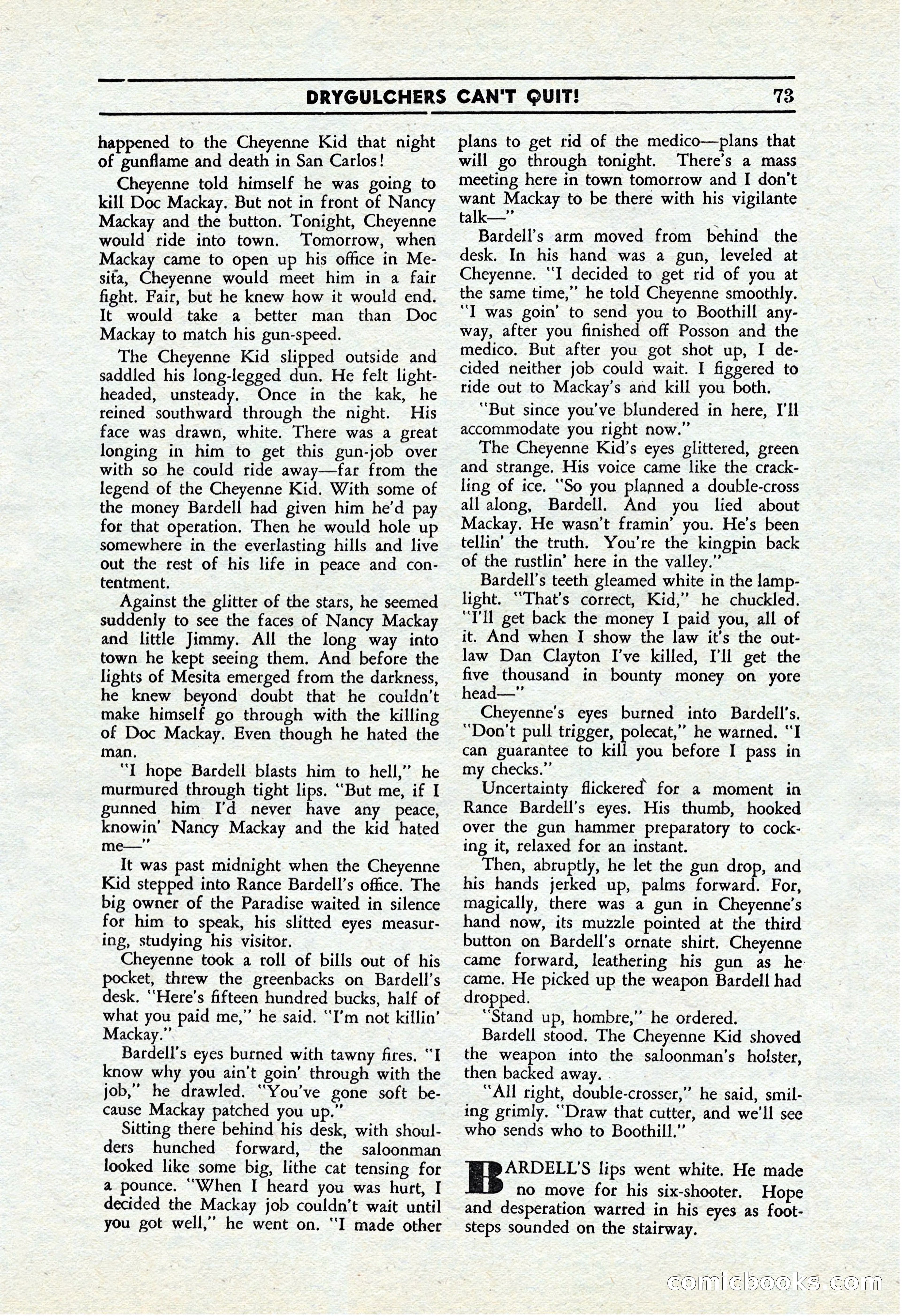 Cowboy Short Stories, November 1939 — page 72 of 114